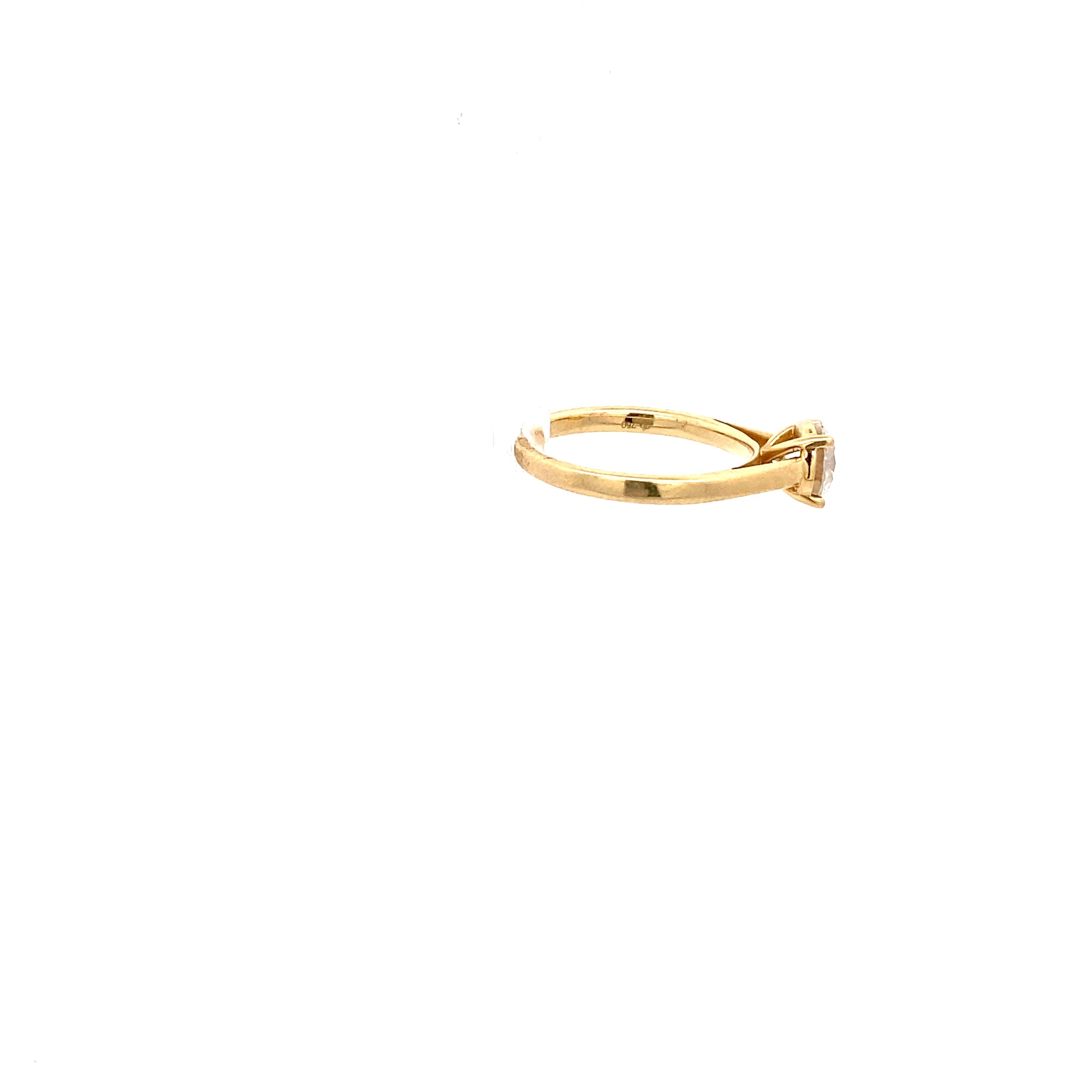 1,00 CT Brillantring 750/18kt
