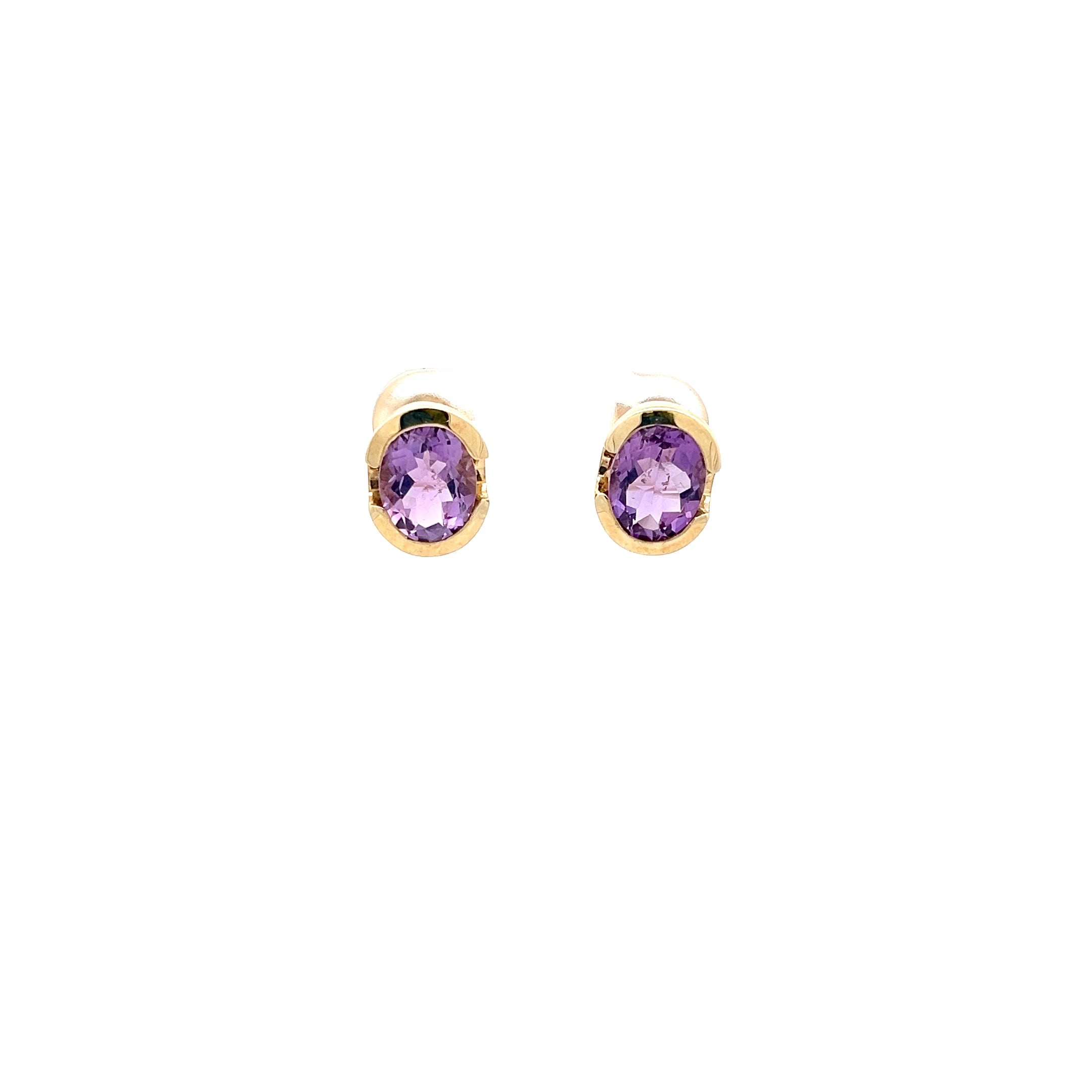 Ohrringe Ohrstecker 375 9 Karat Gelb Gold