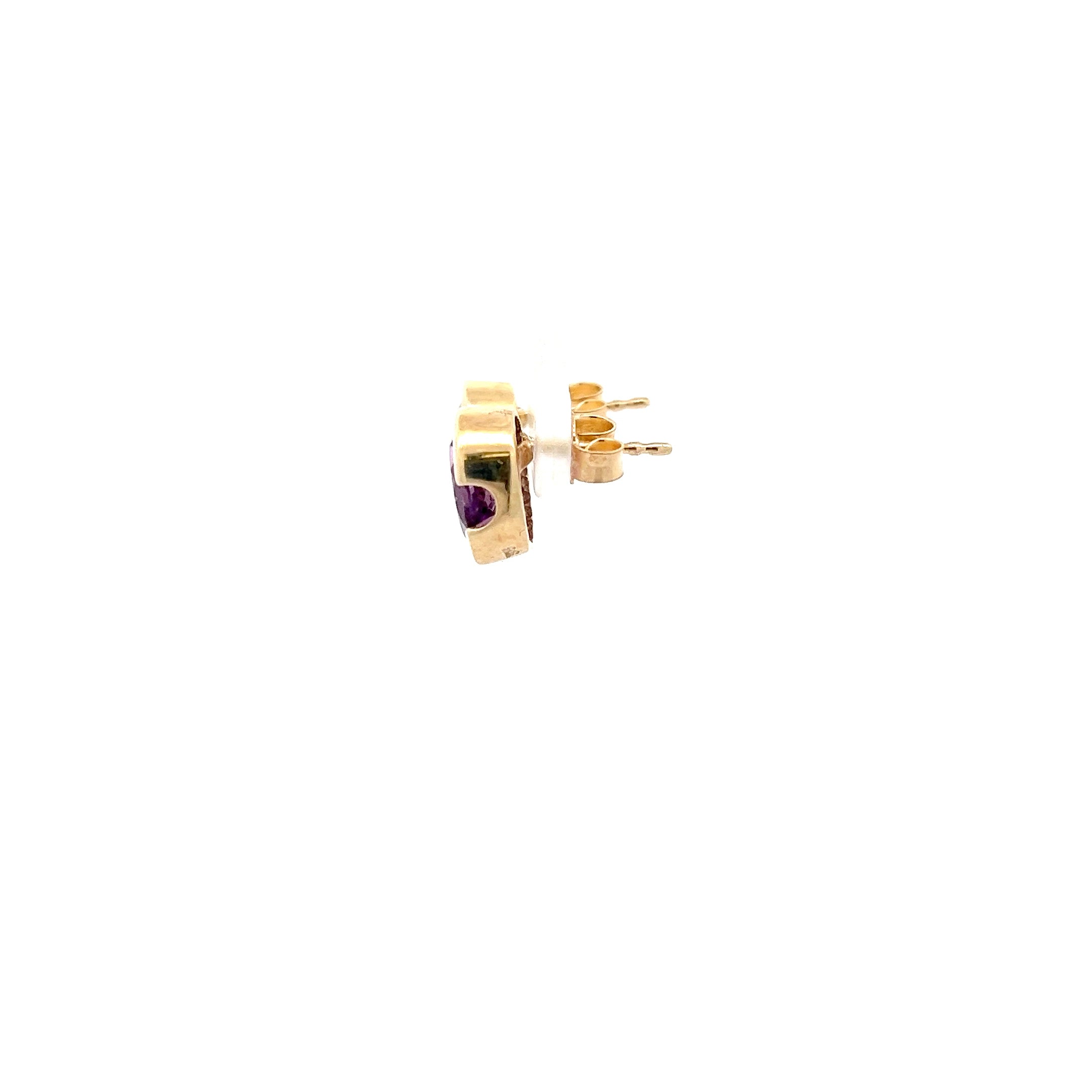 Ohrringe Ohrstecker 375 9 Karat Gelb Gold