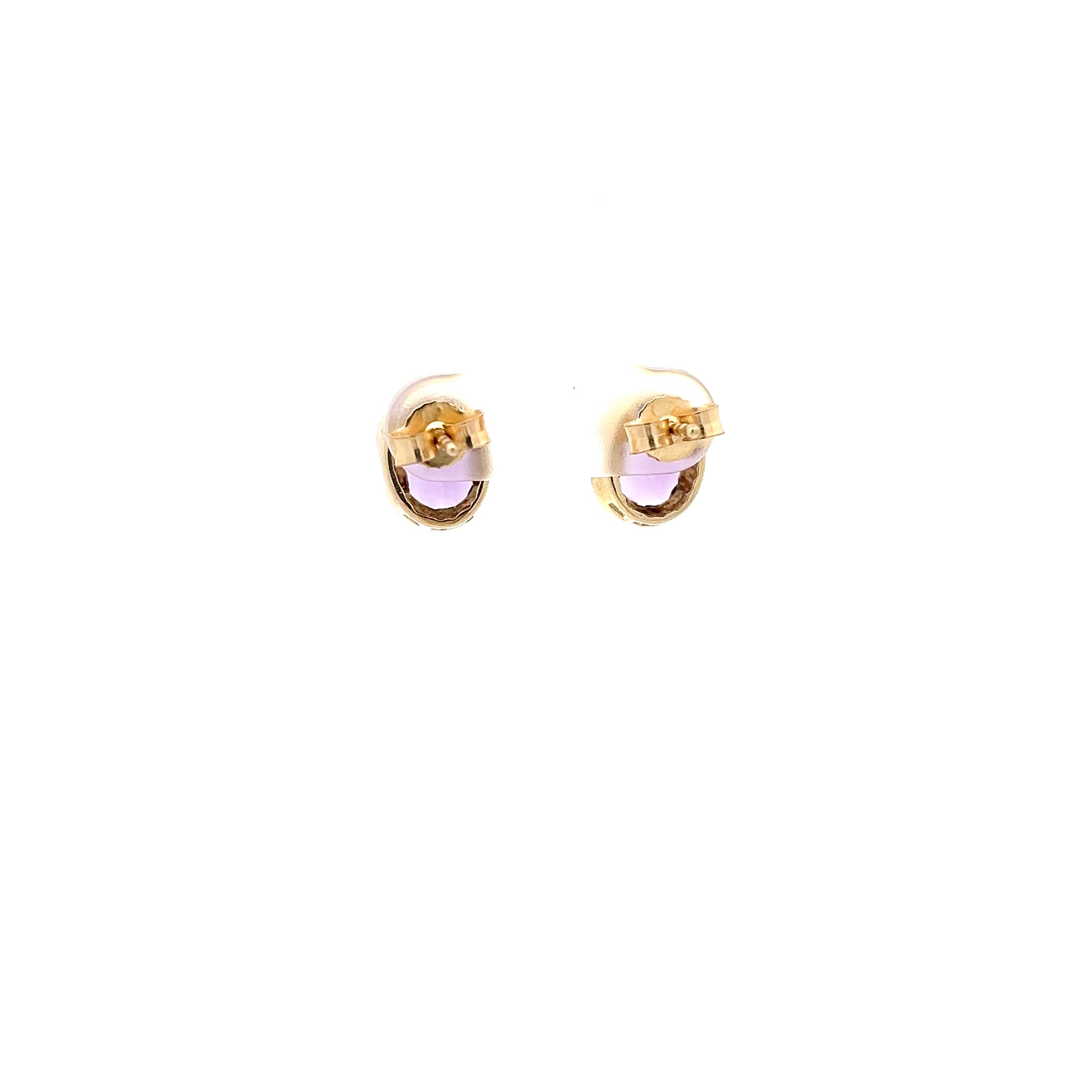 Ohrringe Ohrstecker 375 9 Karat Gelb Gold