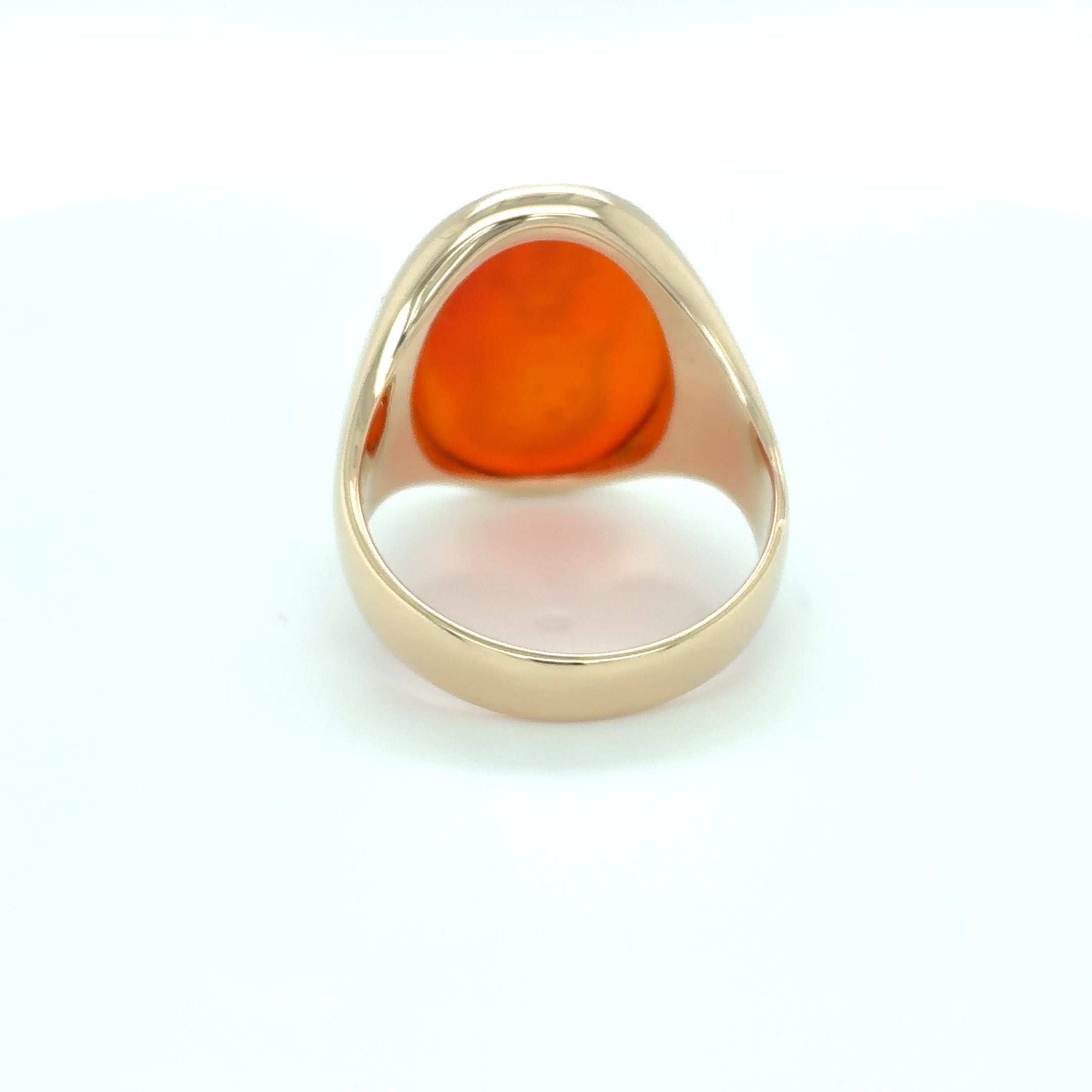 Siegelring Ring 585 Gelbgold 14kt Gold Gr. 68