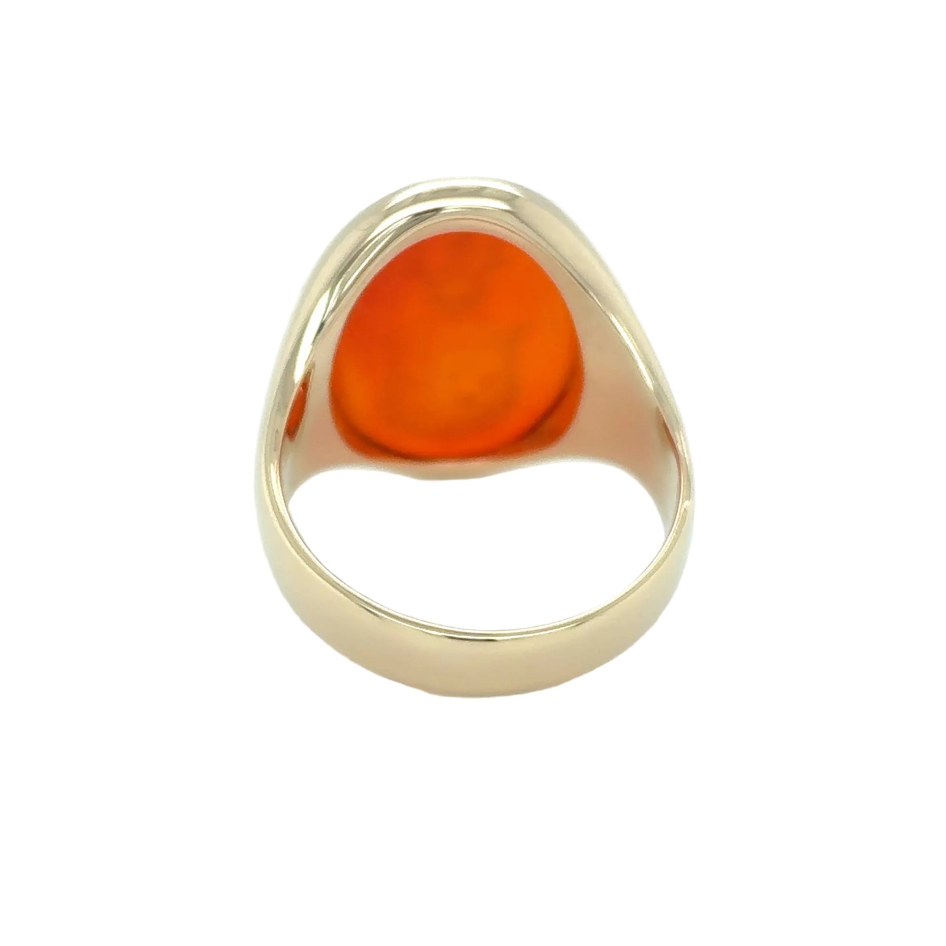 Siegelring Ring 585 Gelbgold 14kt Gold Gr. 68