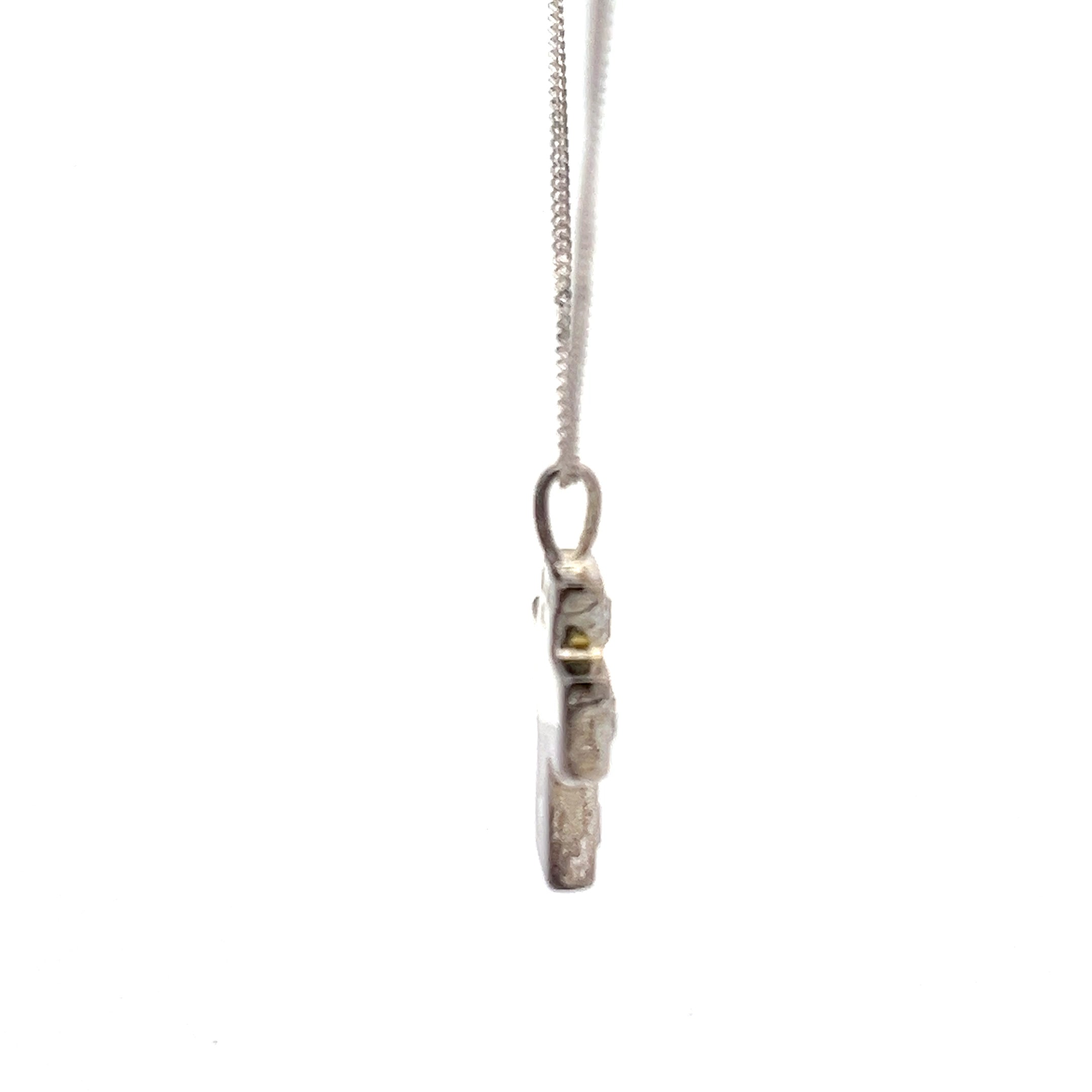 Kette mit Kreuz Anhänger Silber 925 Schmuck