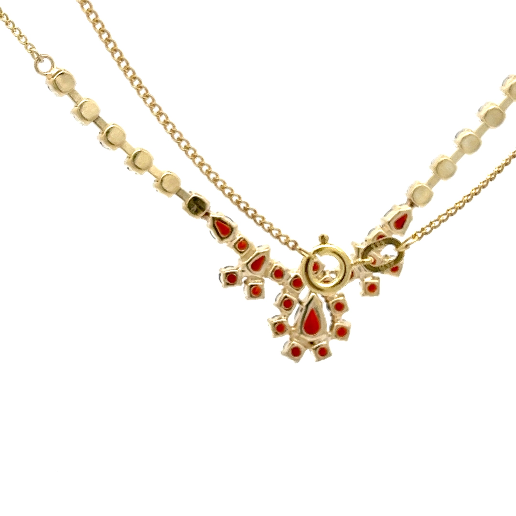 Collier Gelb Gold 333 8 Karat Schmuck