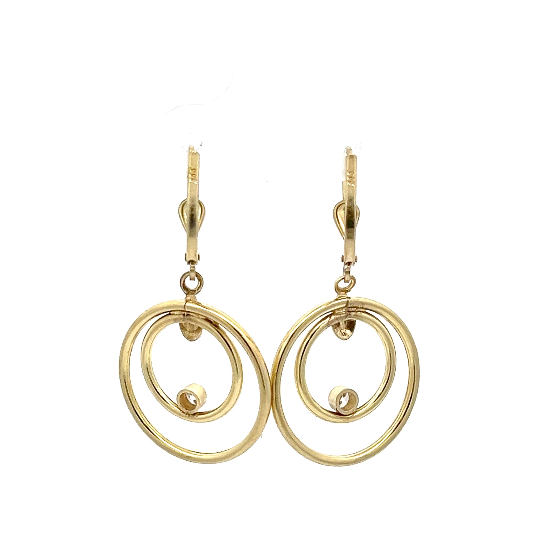 Ohrringe 333 8 Karat Gelb Gold Schmuck