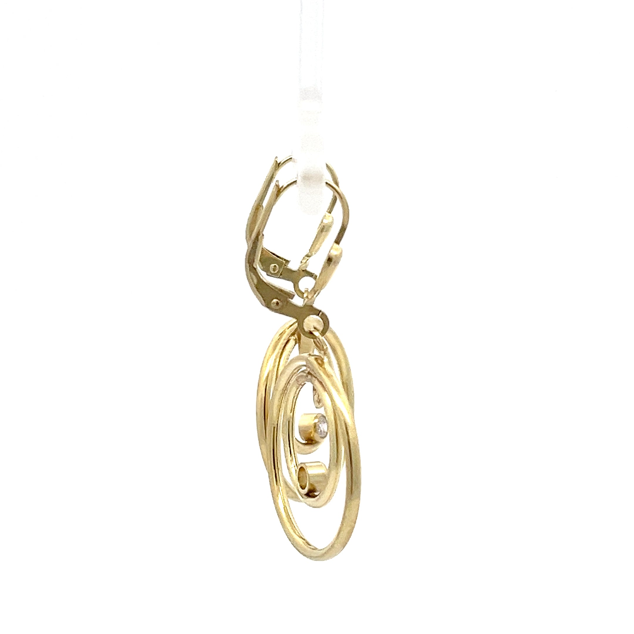 Ohrringe 333 8 Karat Gelb Gold Schmuck