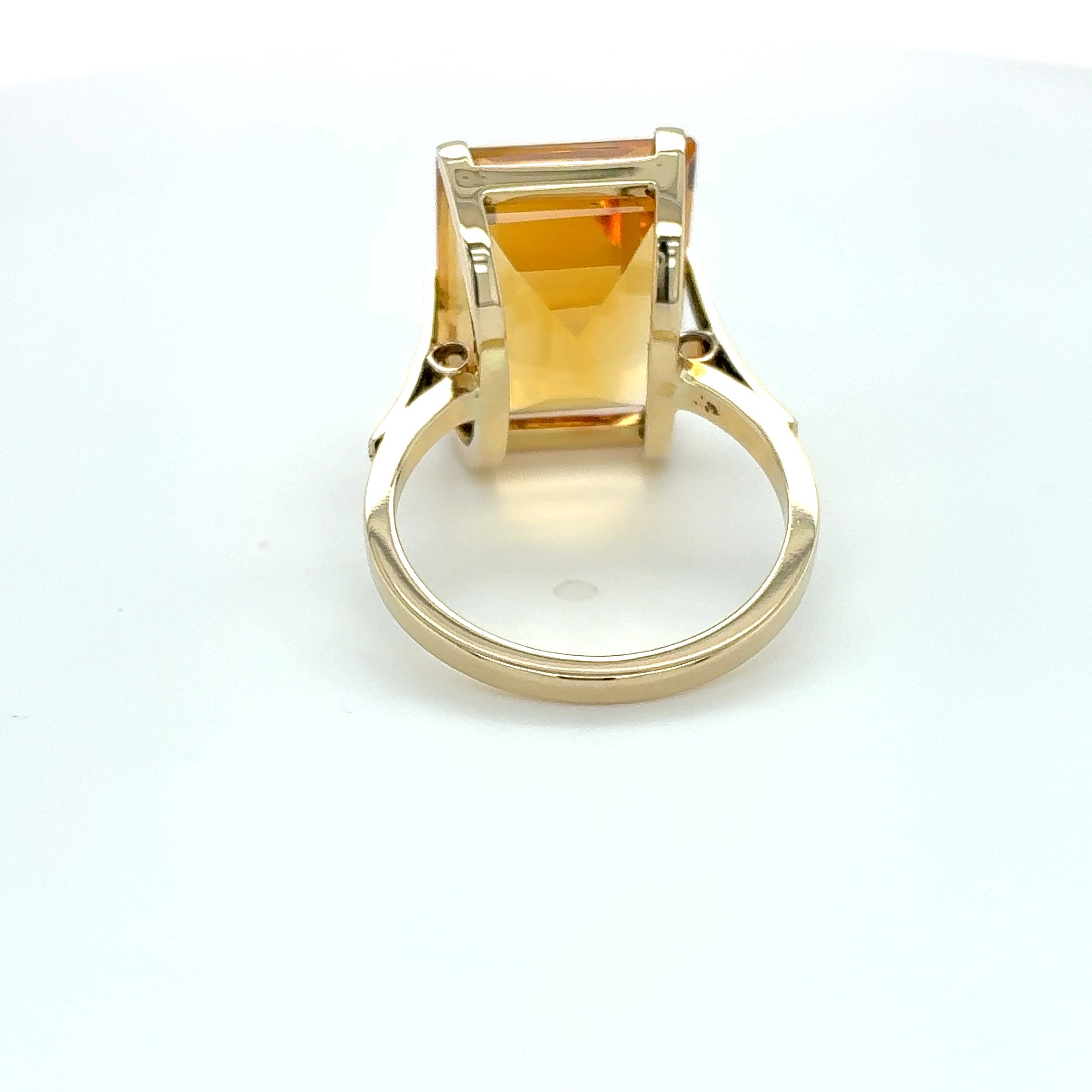Damenring Ring 585 Gelbgold 14kt Gold Gr. 53