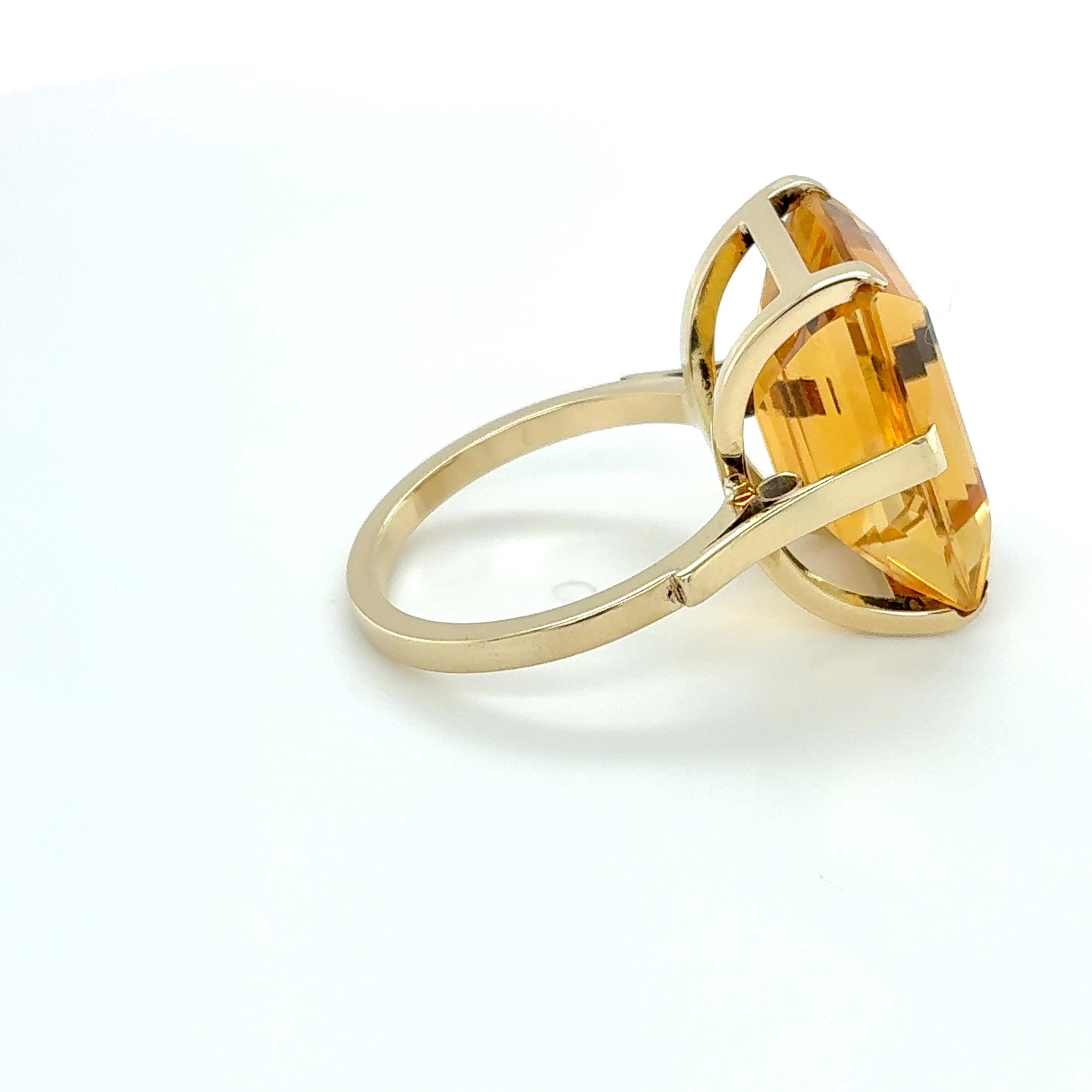 Damenring Ring 585 Gelbgold 14kt Gold Gr. 53