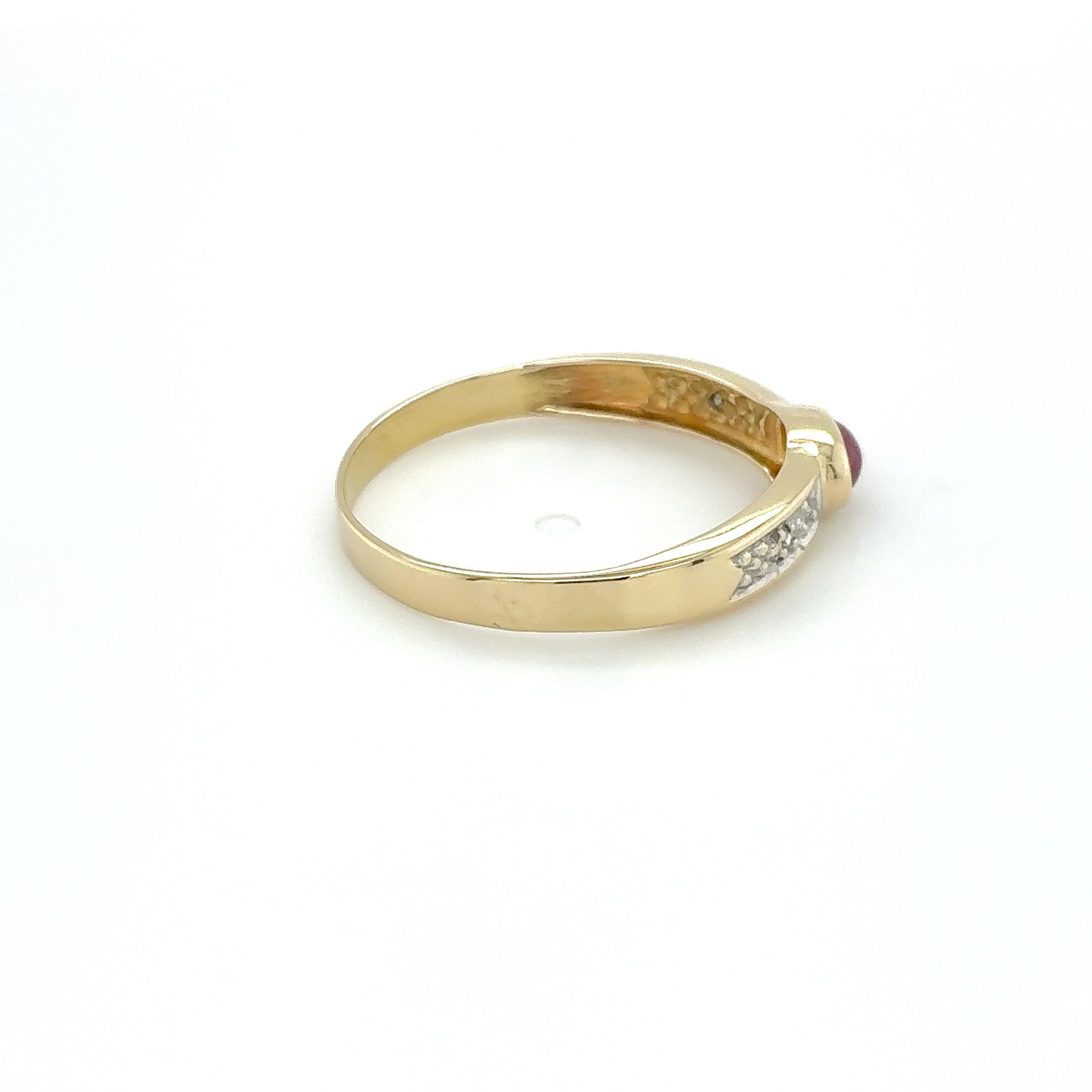Damenring Ring 585 Gelbgold 14kt Gold Gr. 60