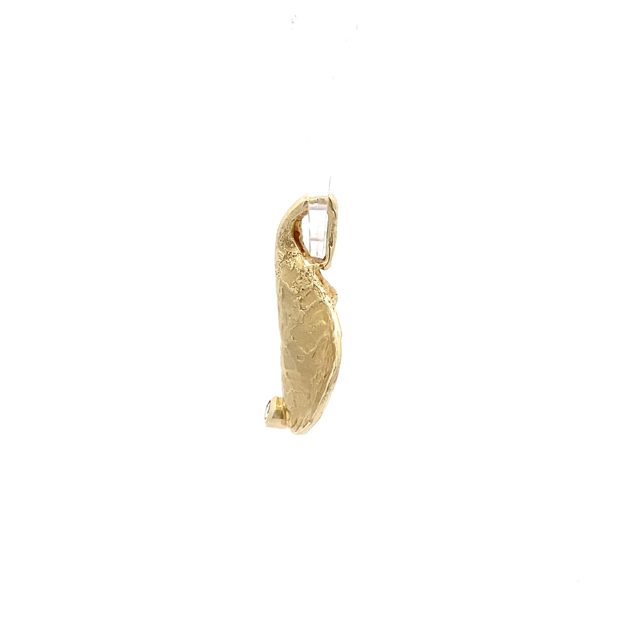 Schmuckanhänger Gelbgold 585 mit einem Diamant ca.0,02 ct