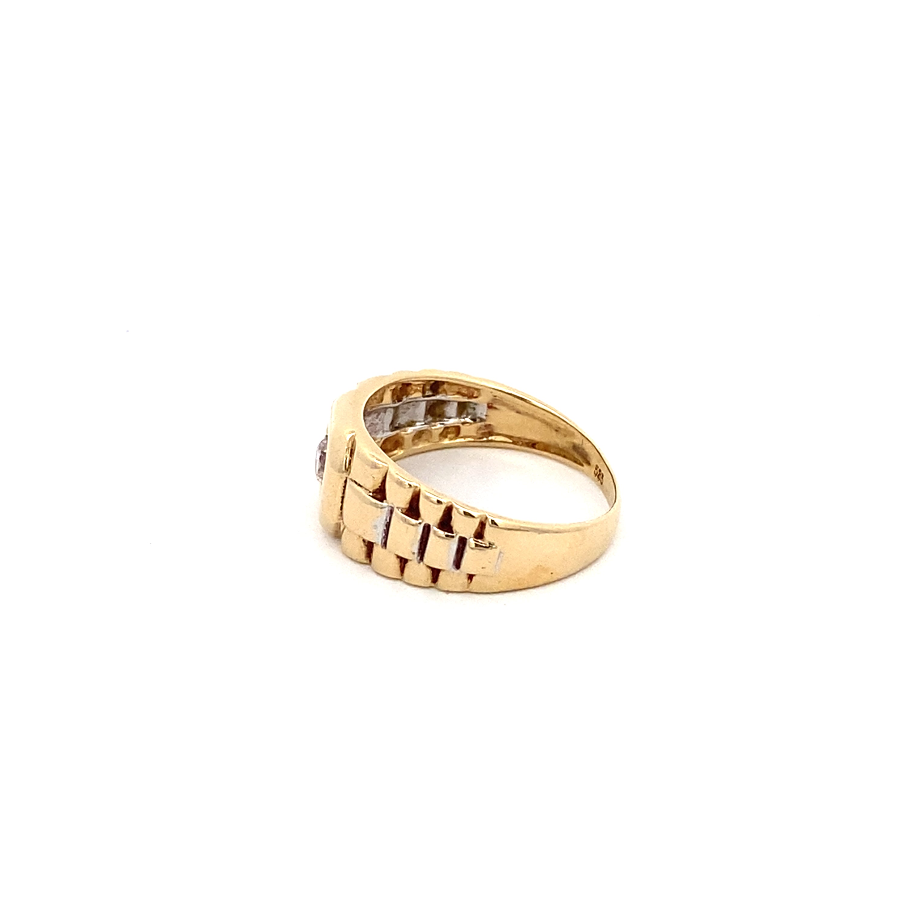 Herrenring Gelbgold 585