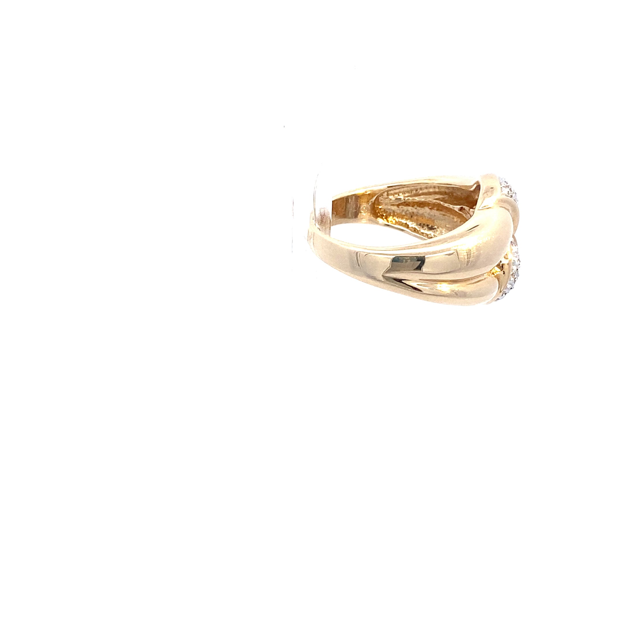 Brillantenring Gelbgold/Weißgold 585