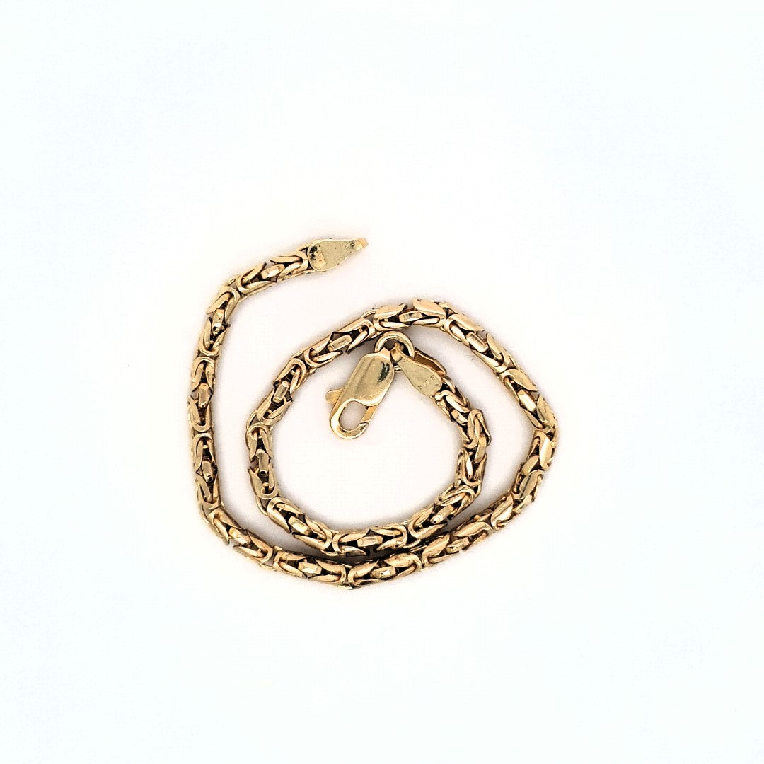 Königs Ketten Armband Gelb Gold 585 Unisex Schmuck