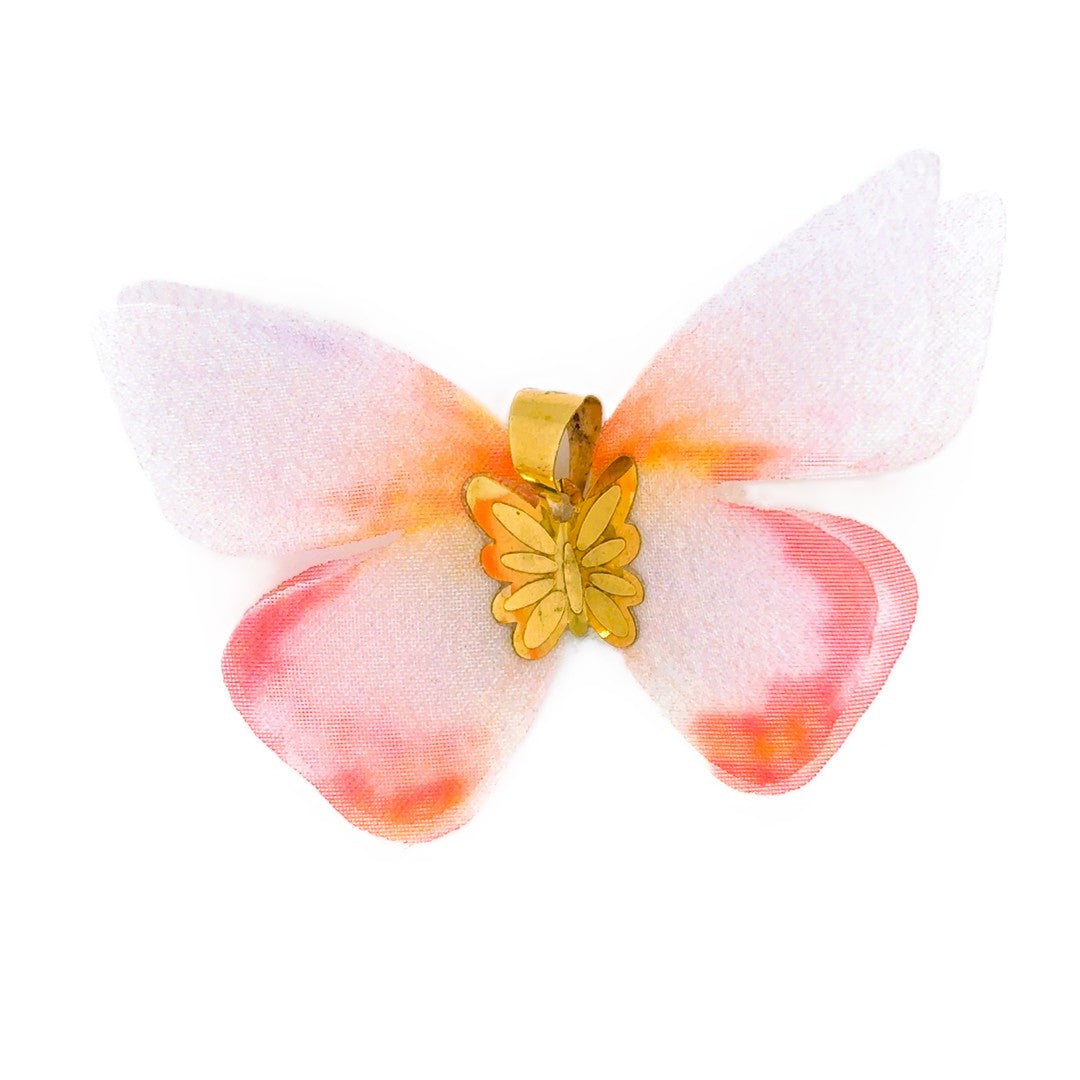 Kettenanhänger Gelbgold 750/18kt Schmetterling
