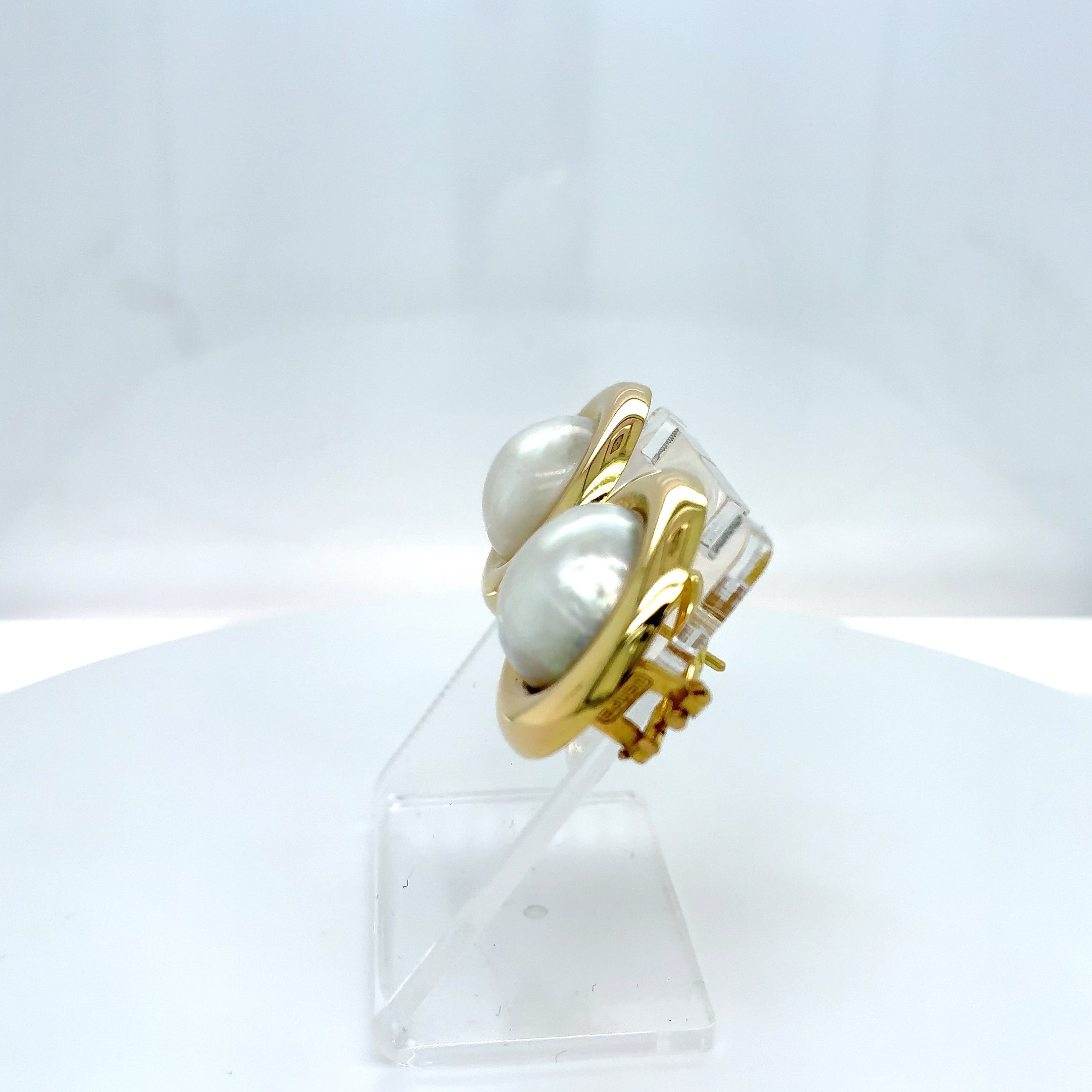 Wempe Ohrringe 750 Gelbgold 18 Karat