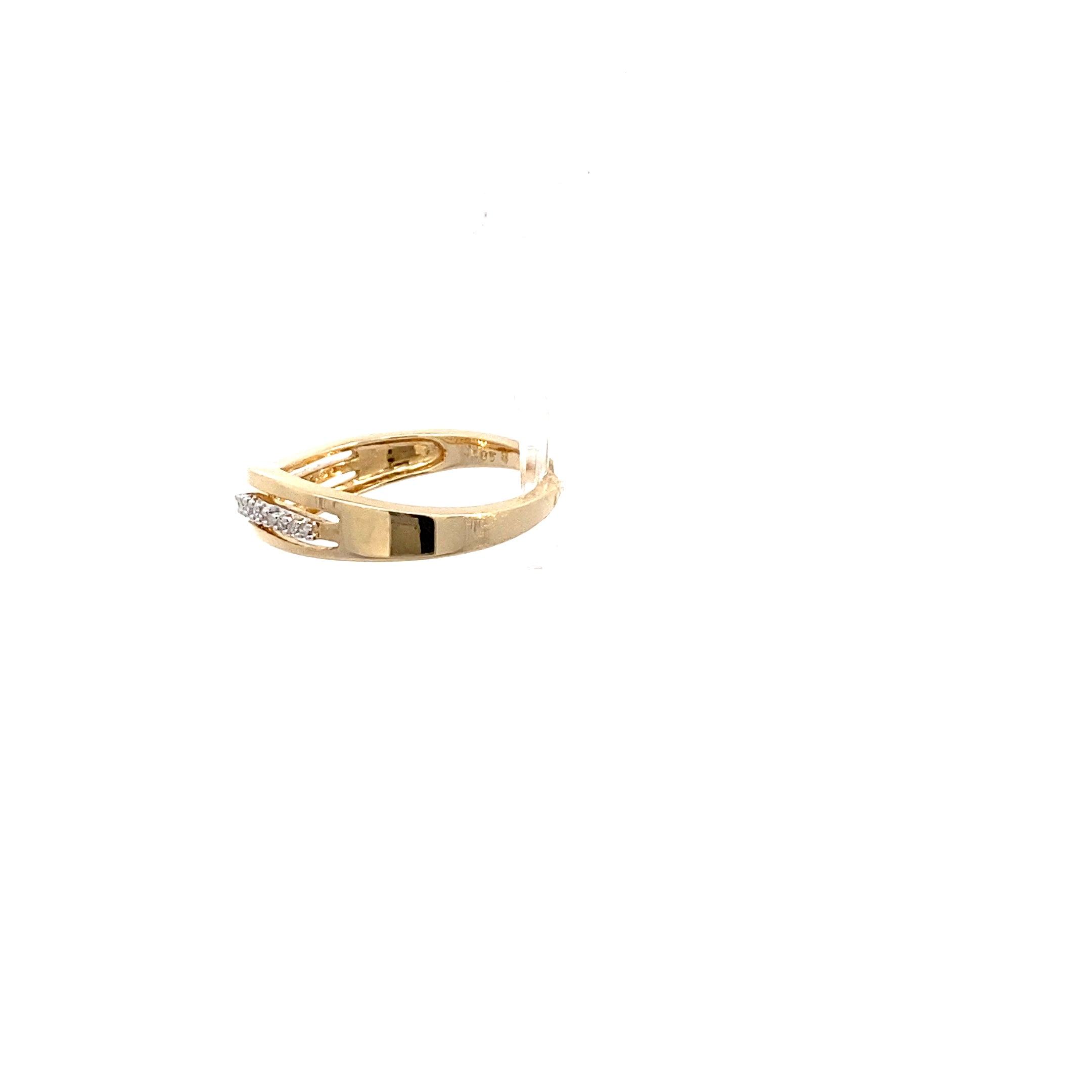 Damenring Gelbgold 585 mit Brillanten