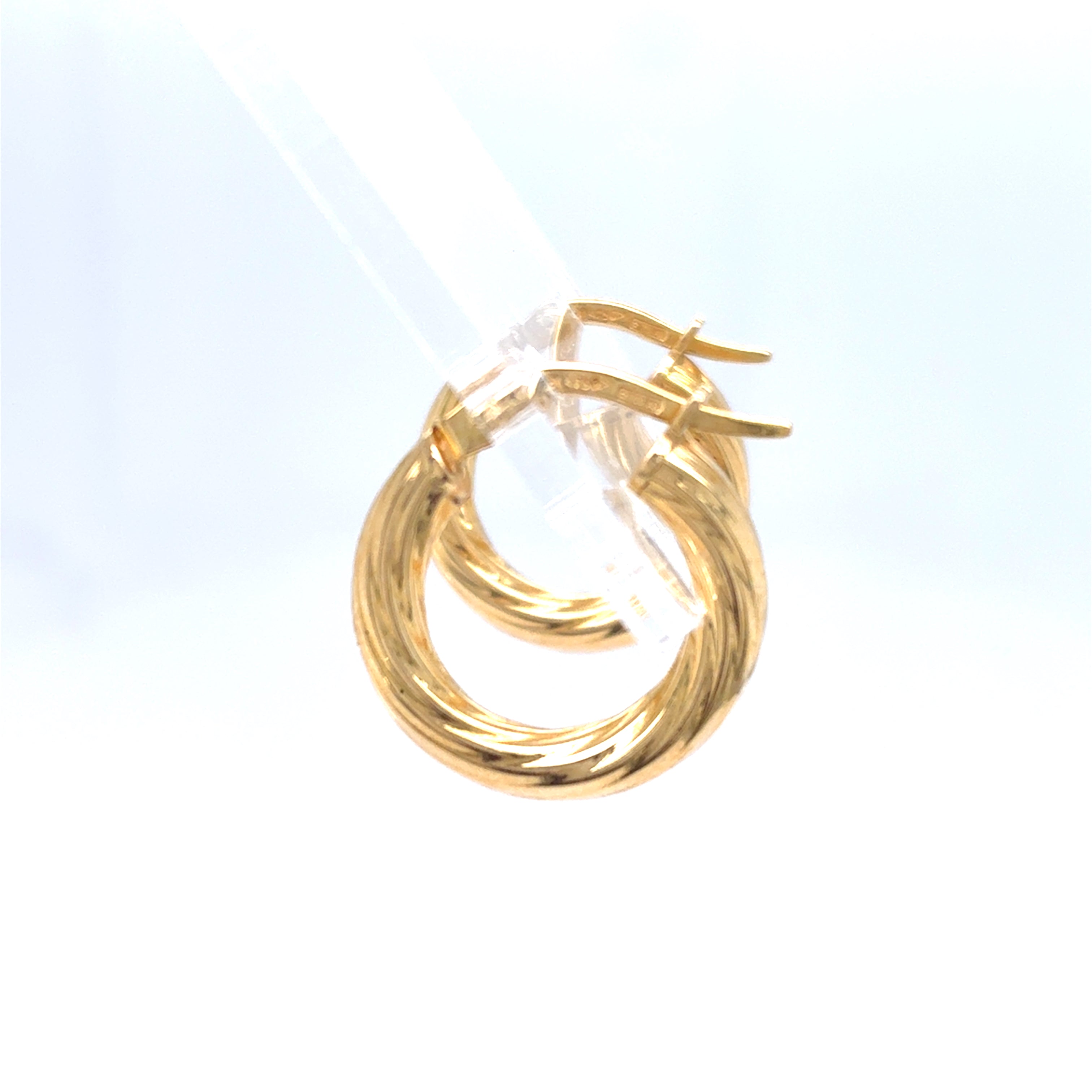 Ohrringe Creolen Gelbgold 750/18kt