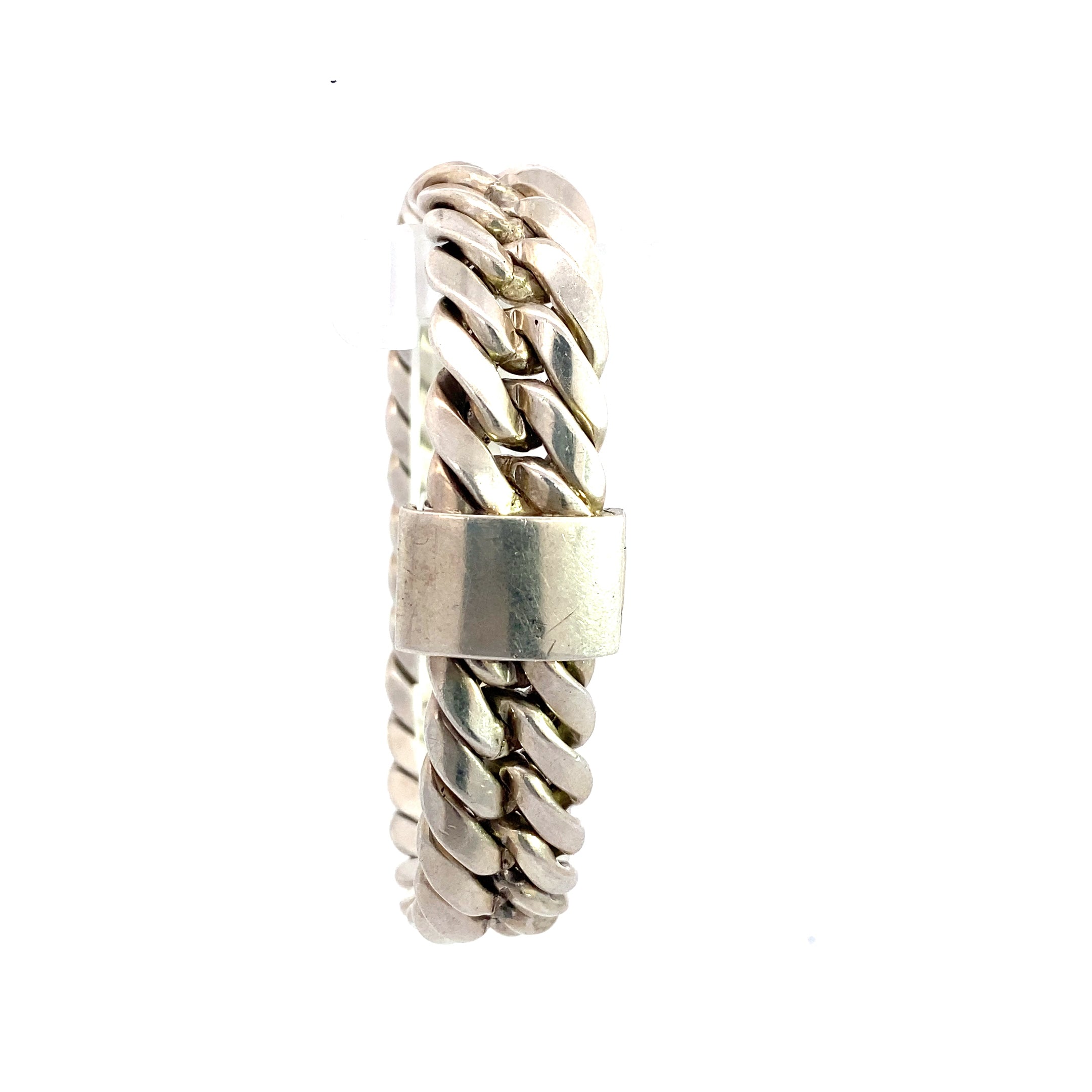 Panzerarmband Sterlingsilber *ca. 19cm*
