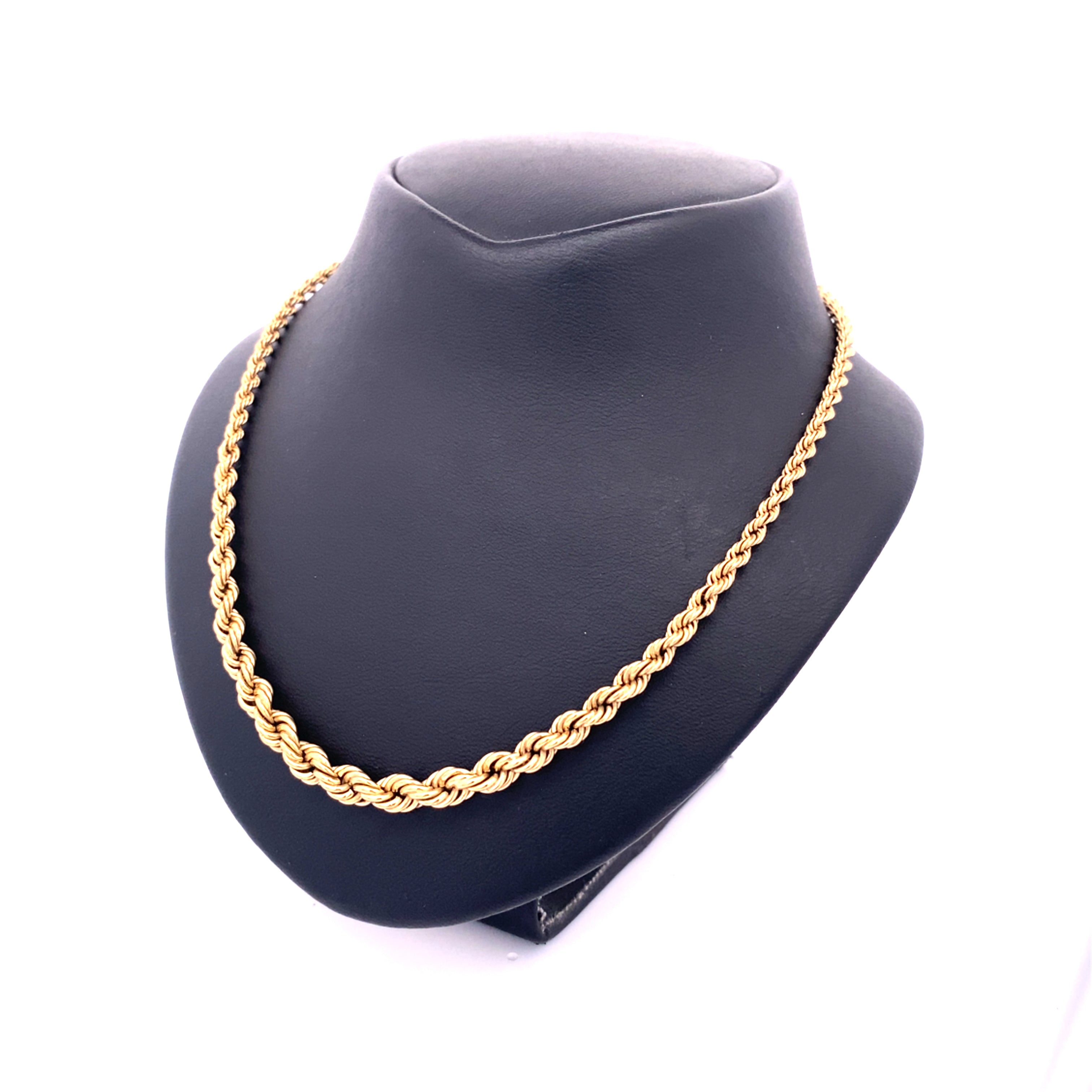 Kordelkette Gelbgold 333
