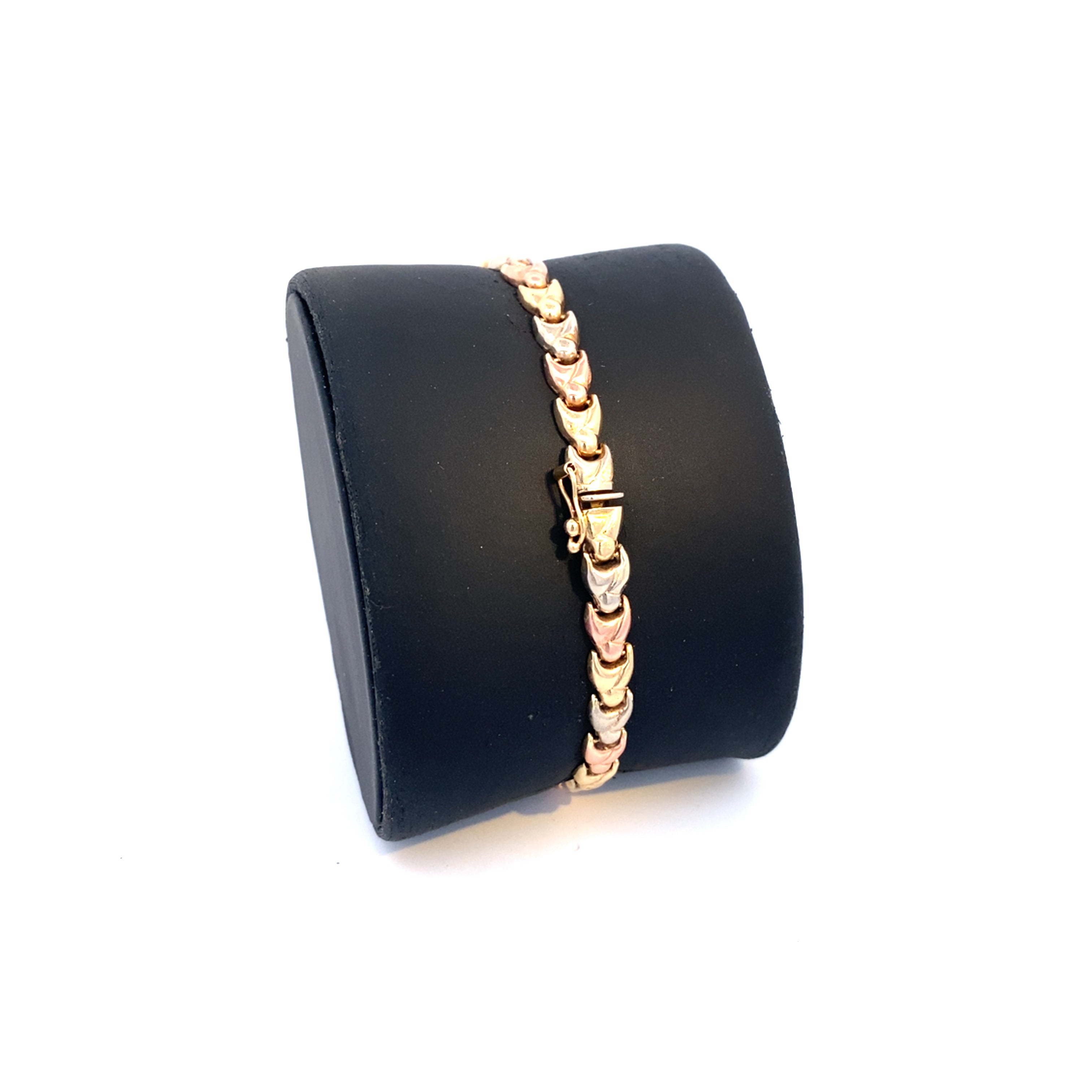 Damenarmband Tricolor 585