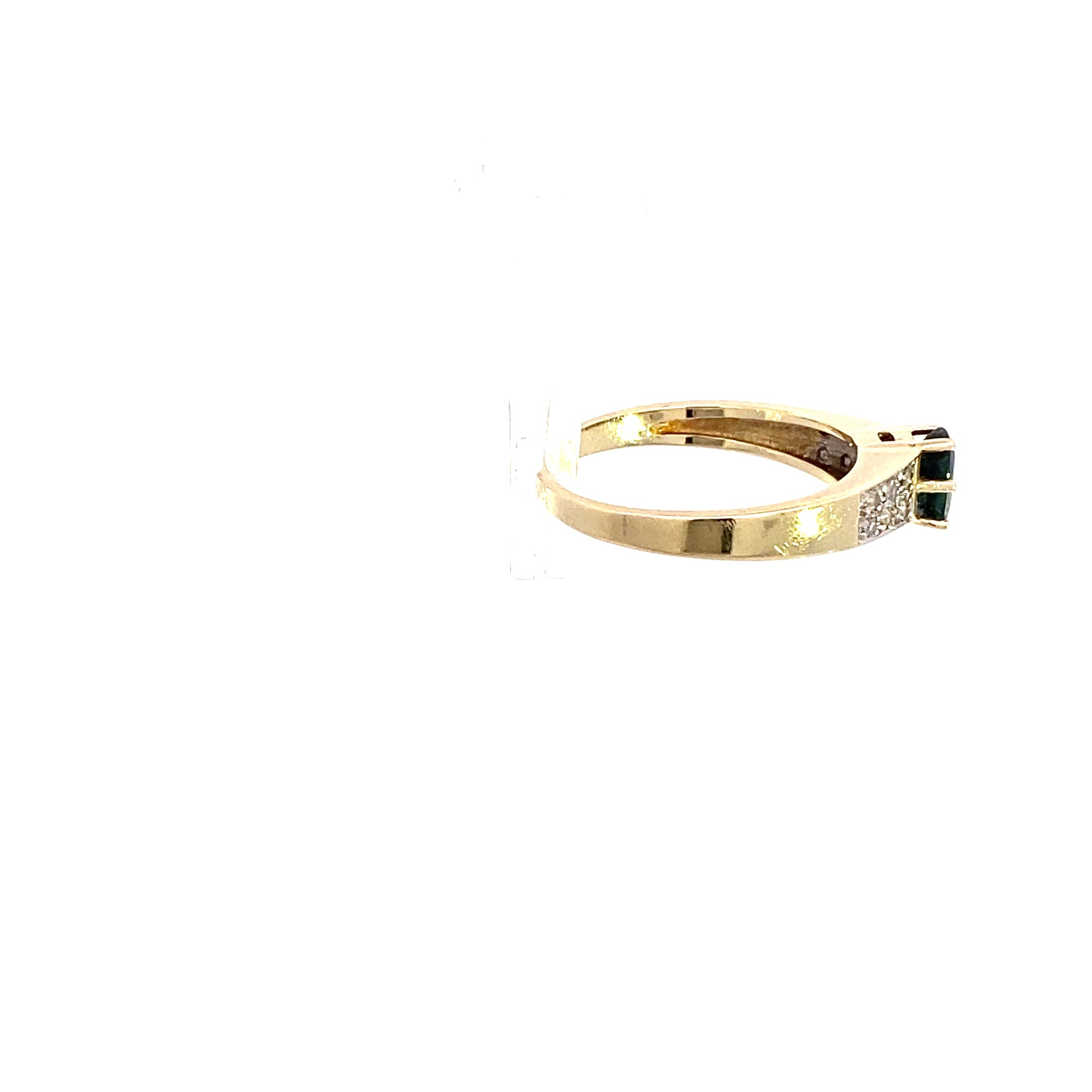 Damenring Gelbgold 585 mit Diamanten