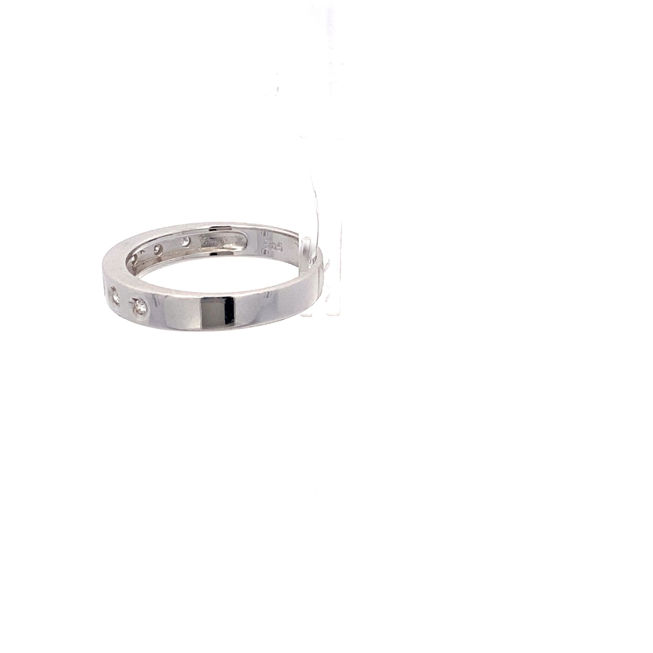 Brillantring Weißgold 585