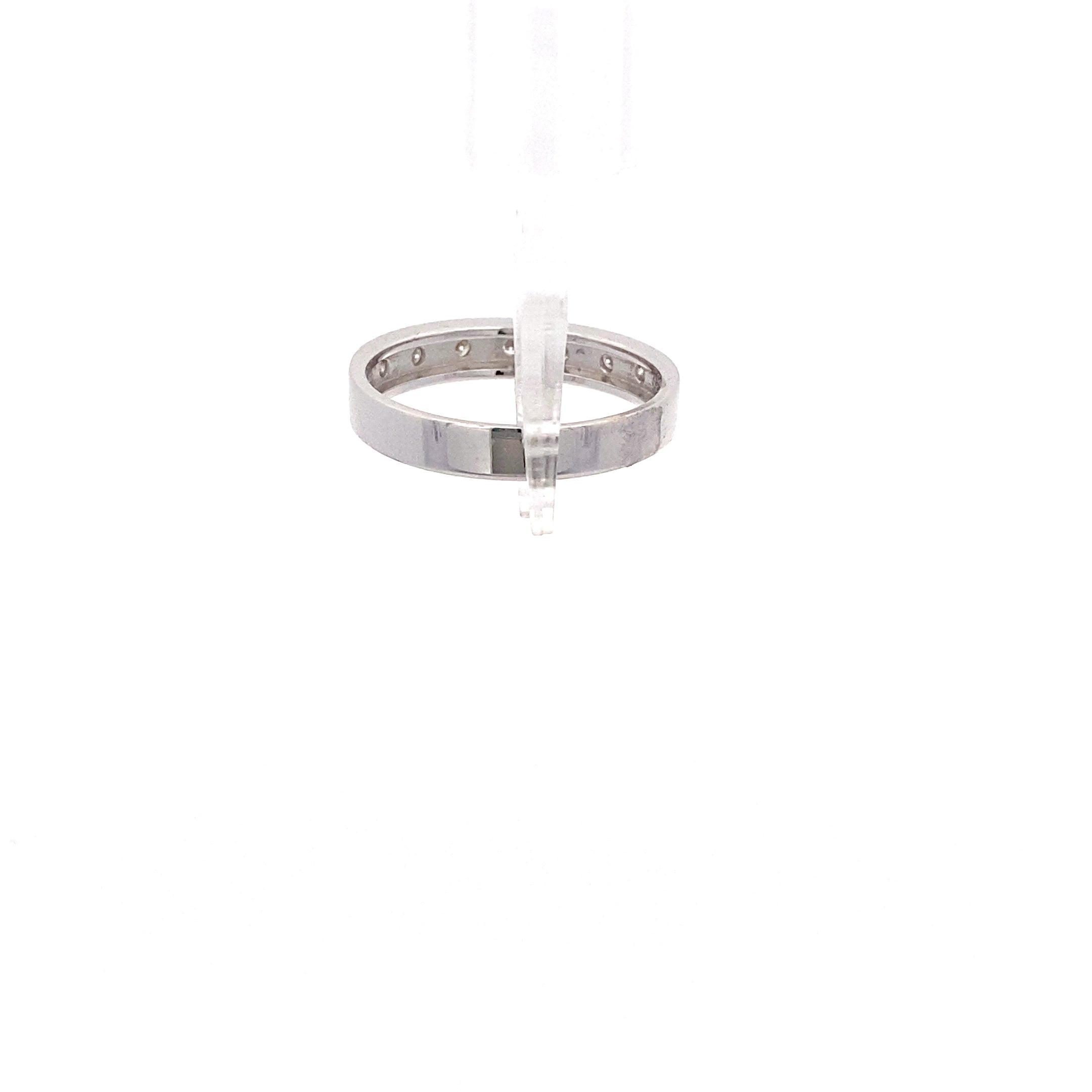 Brillantring Weißgold 585