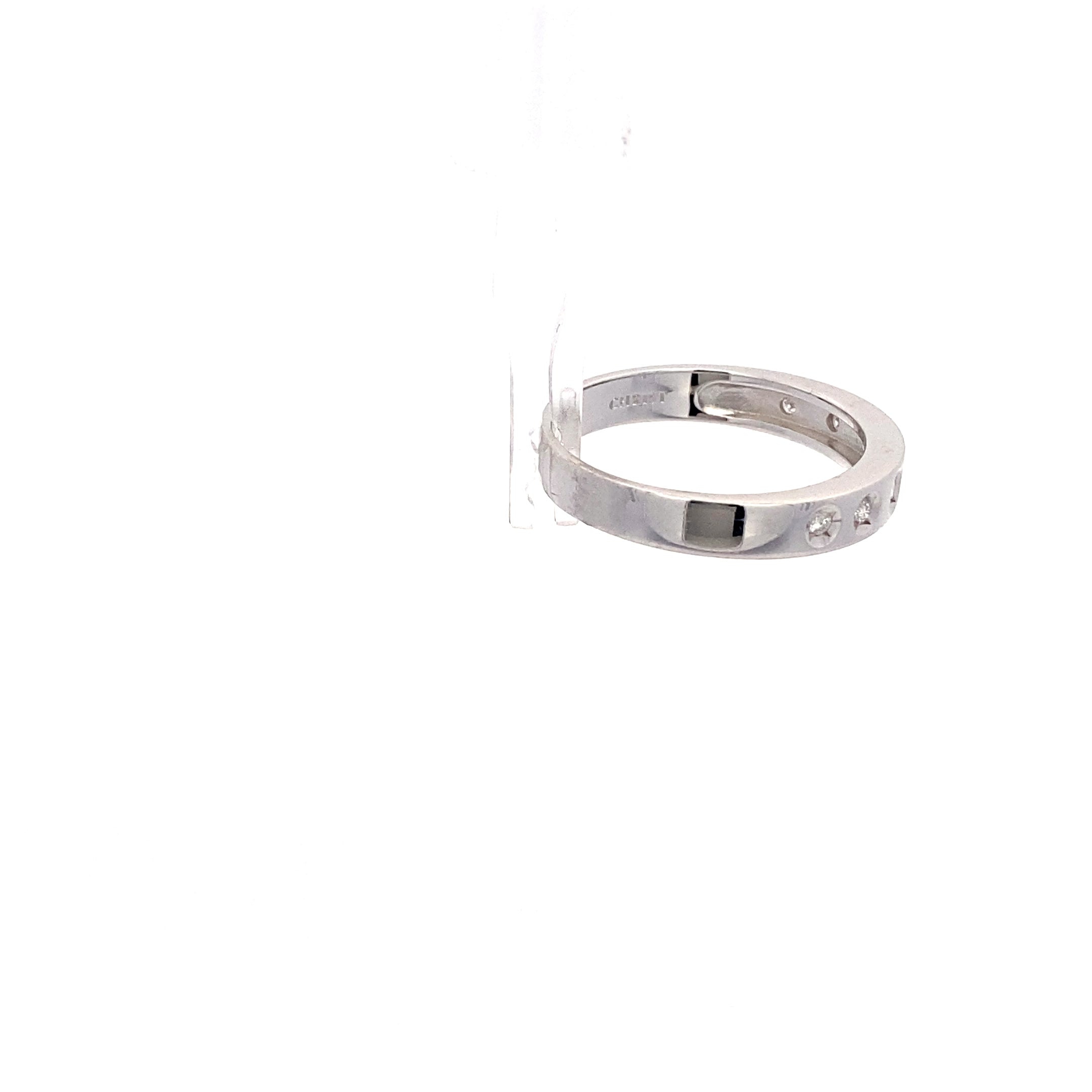 Brillantring Weißgold 585