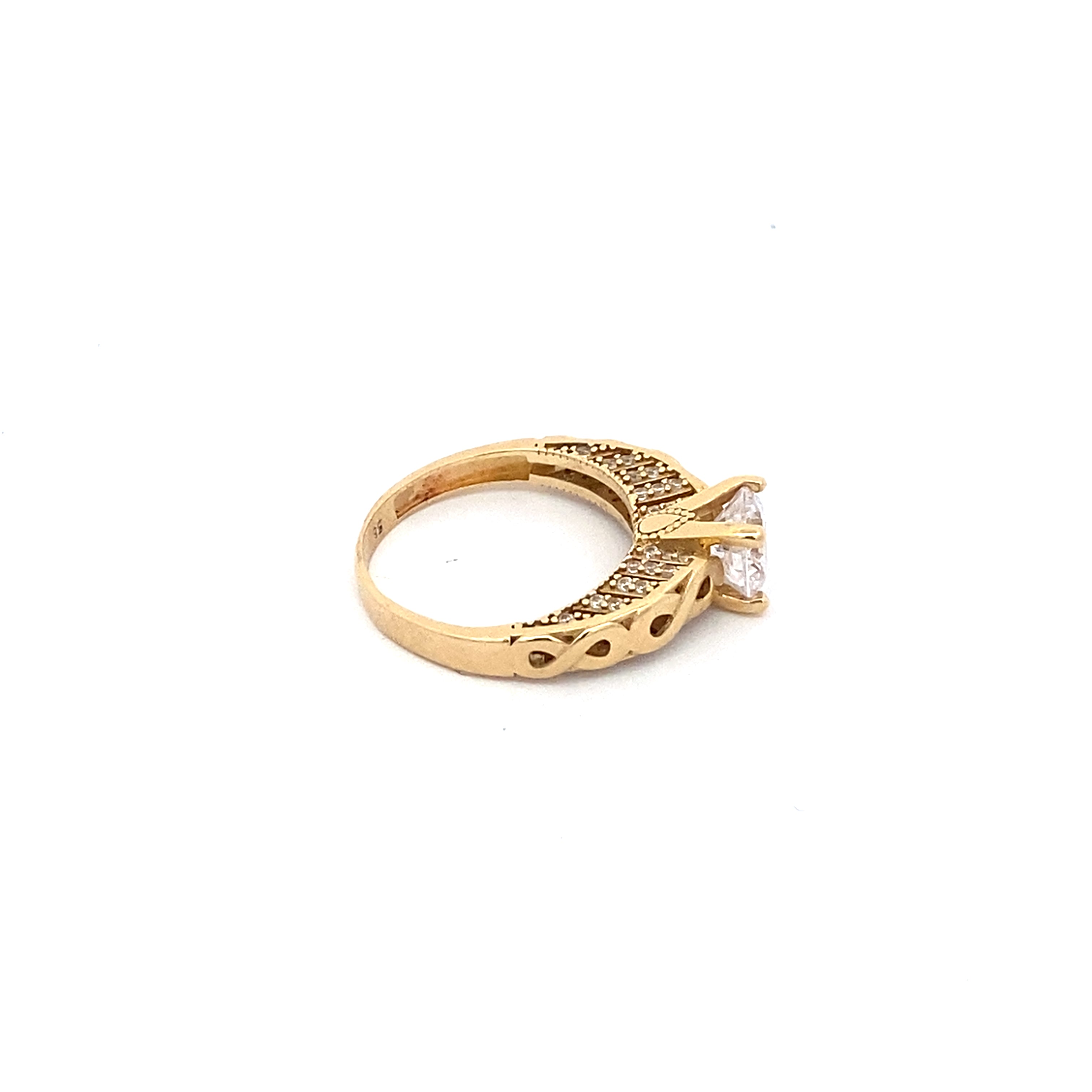 Damenring Gelbgold 585