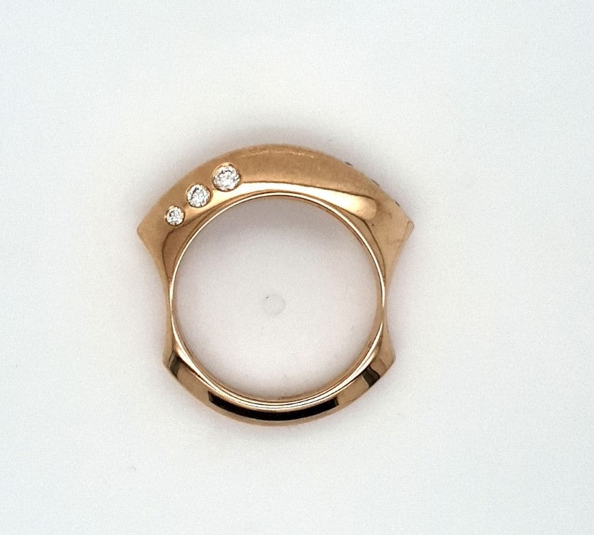 Ring Gelb Gold 585 Brillanten Damen Schmuck