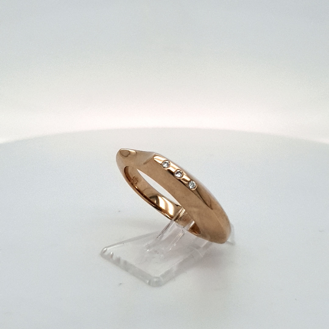 Ring Gelb Gold 585 Brillanten Damen Schmuck
