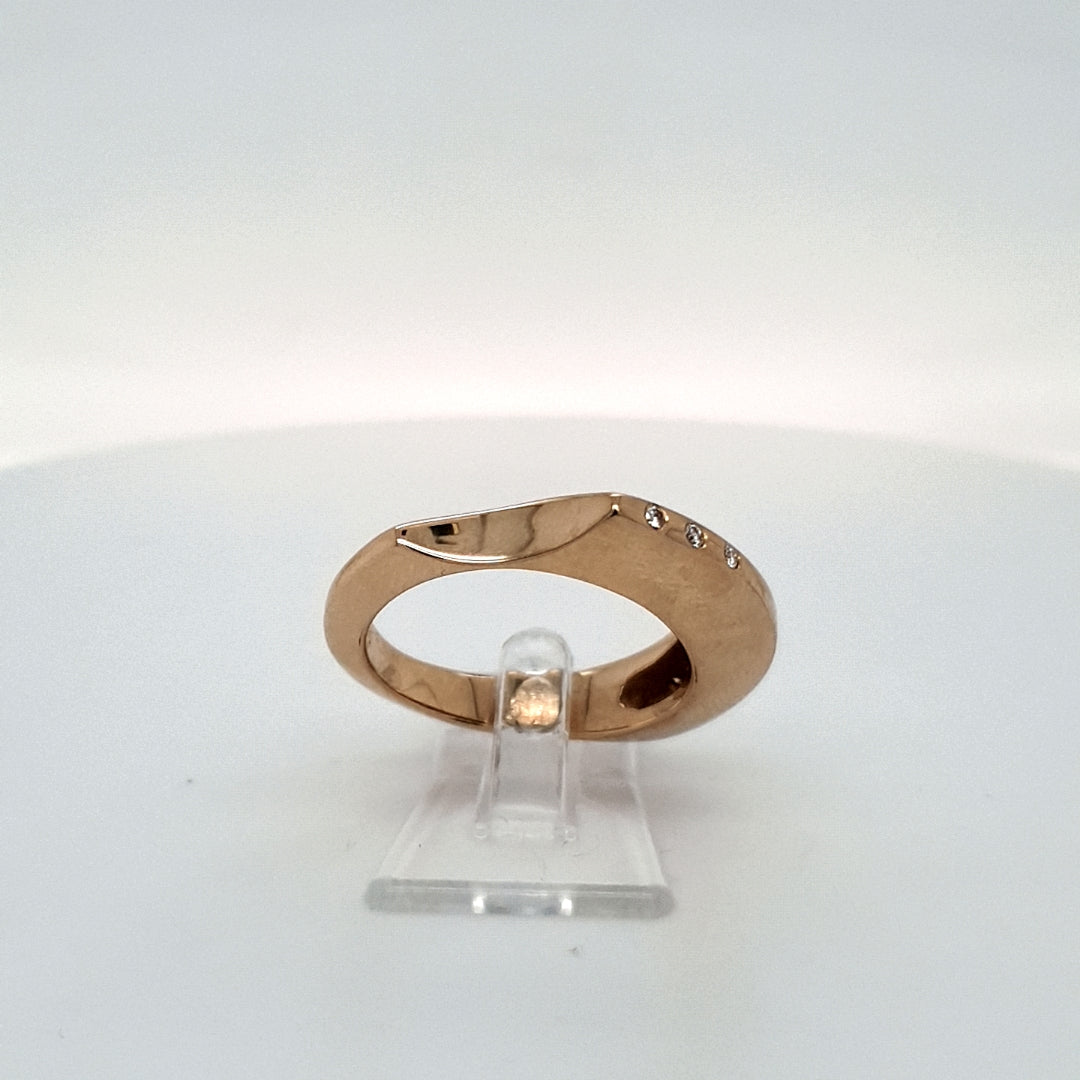 Ring Gelb Gold 585 Brillanten Damen Schmuck