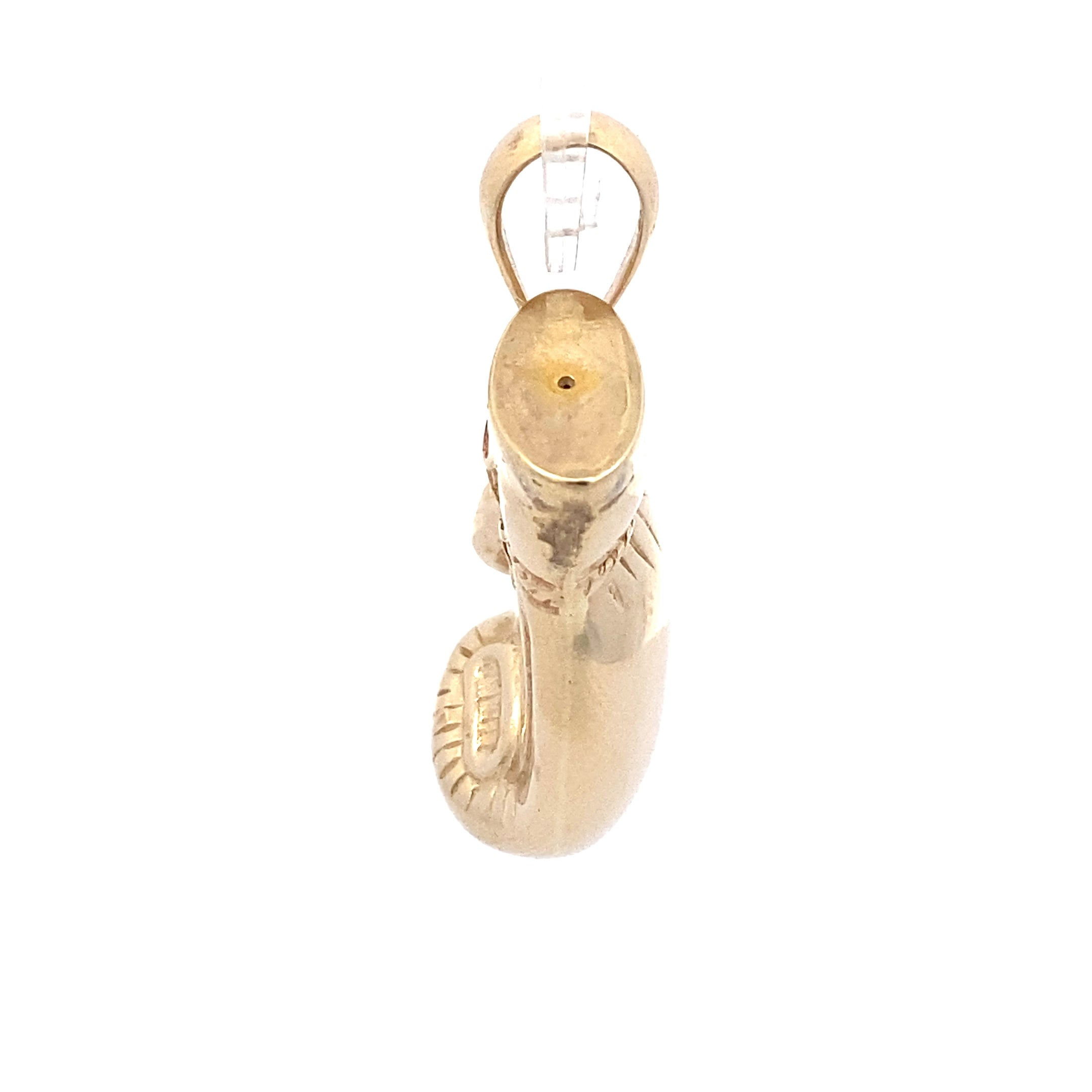 Boxhandschuh Schmuckanhänger Gelbgold 585