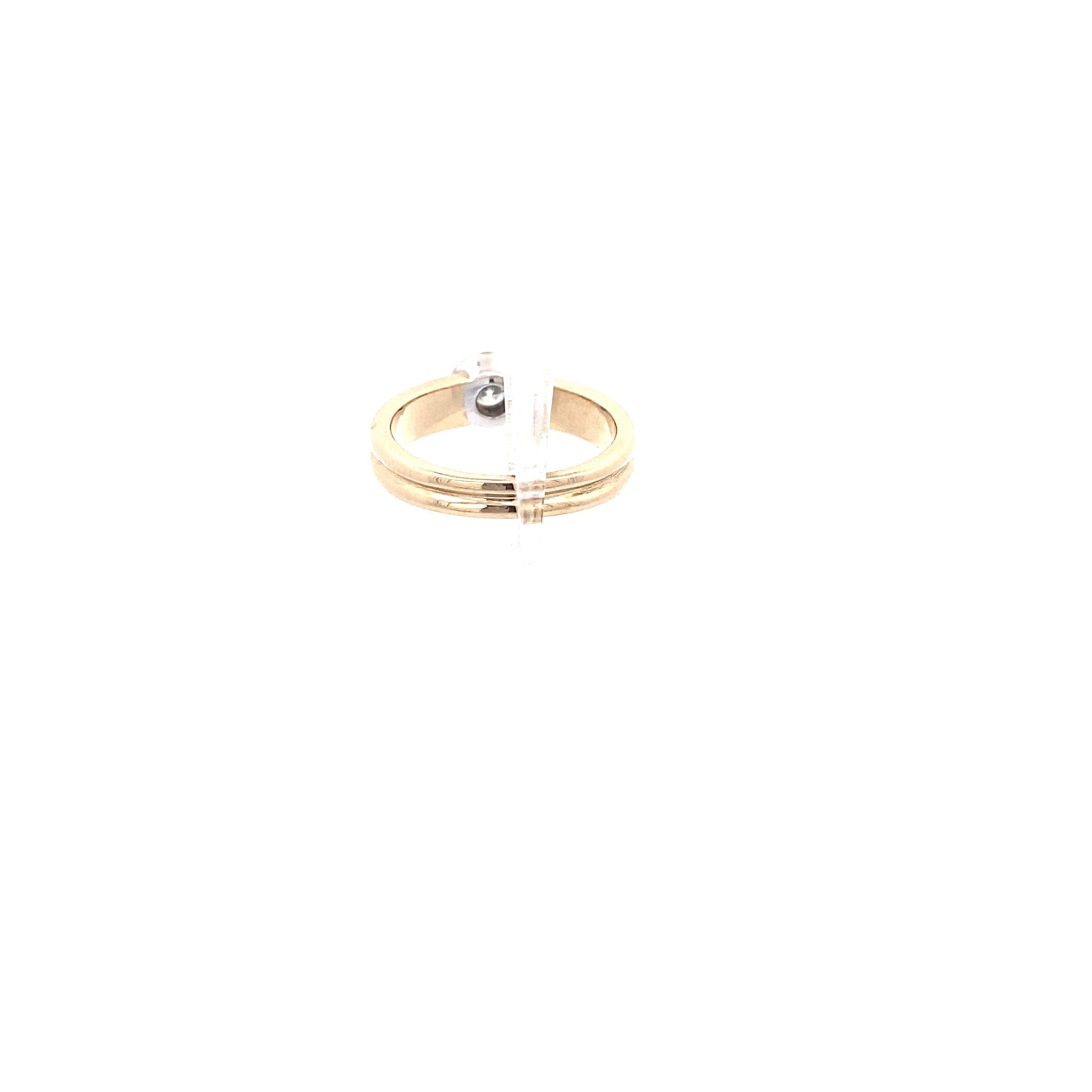Brillantring Gelbgold 585