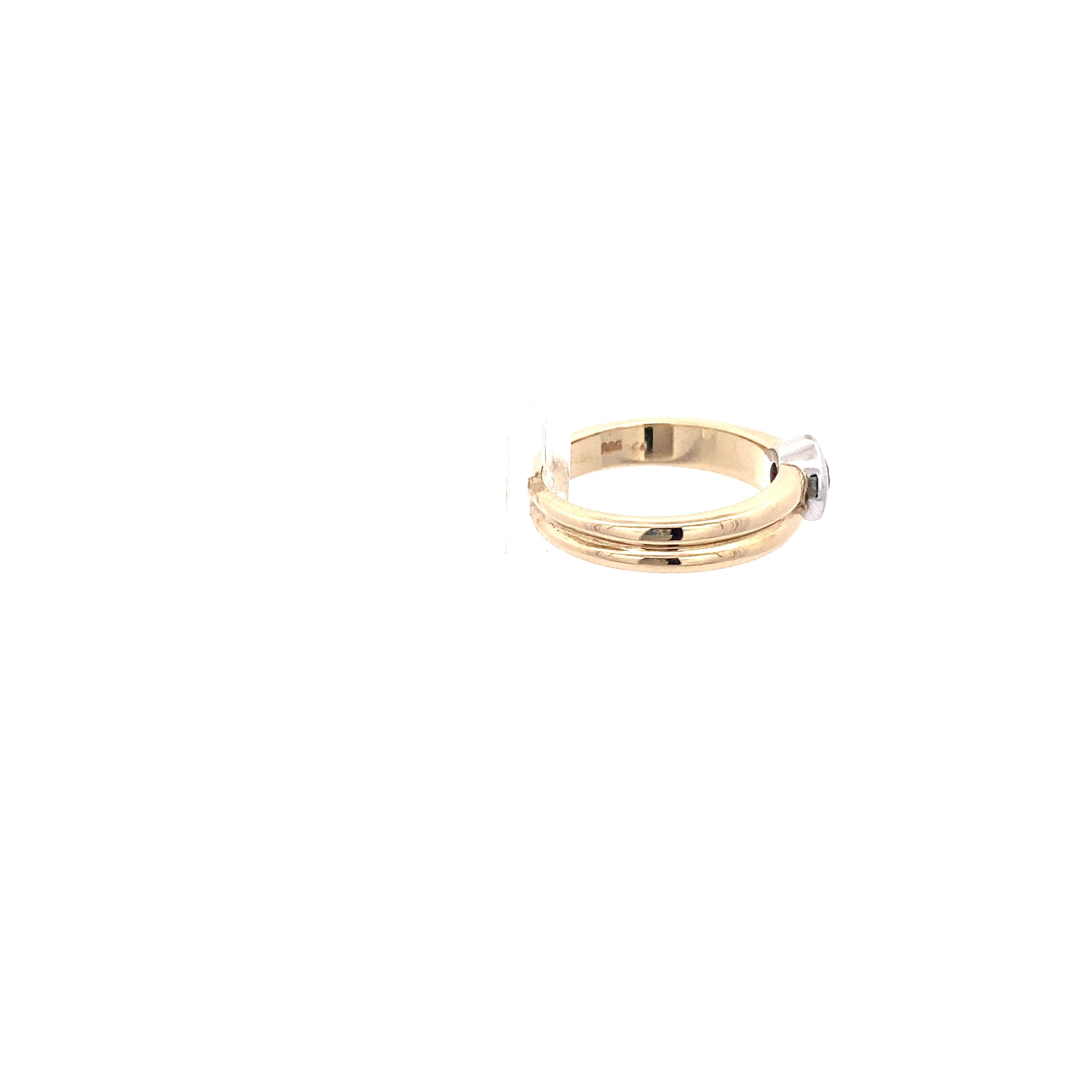 Brillantring Gelbgold 585