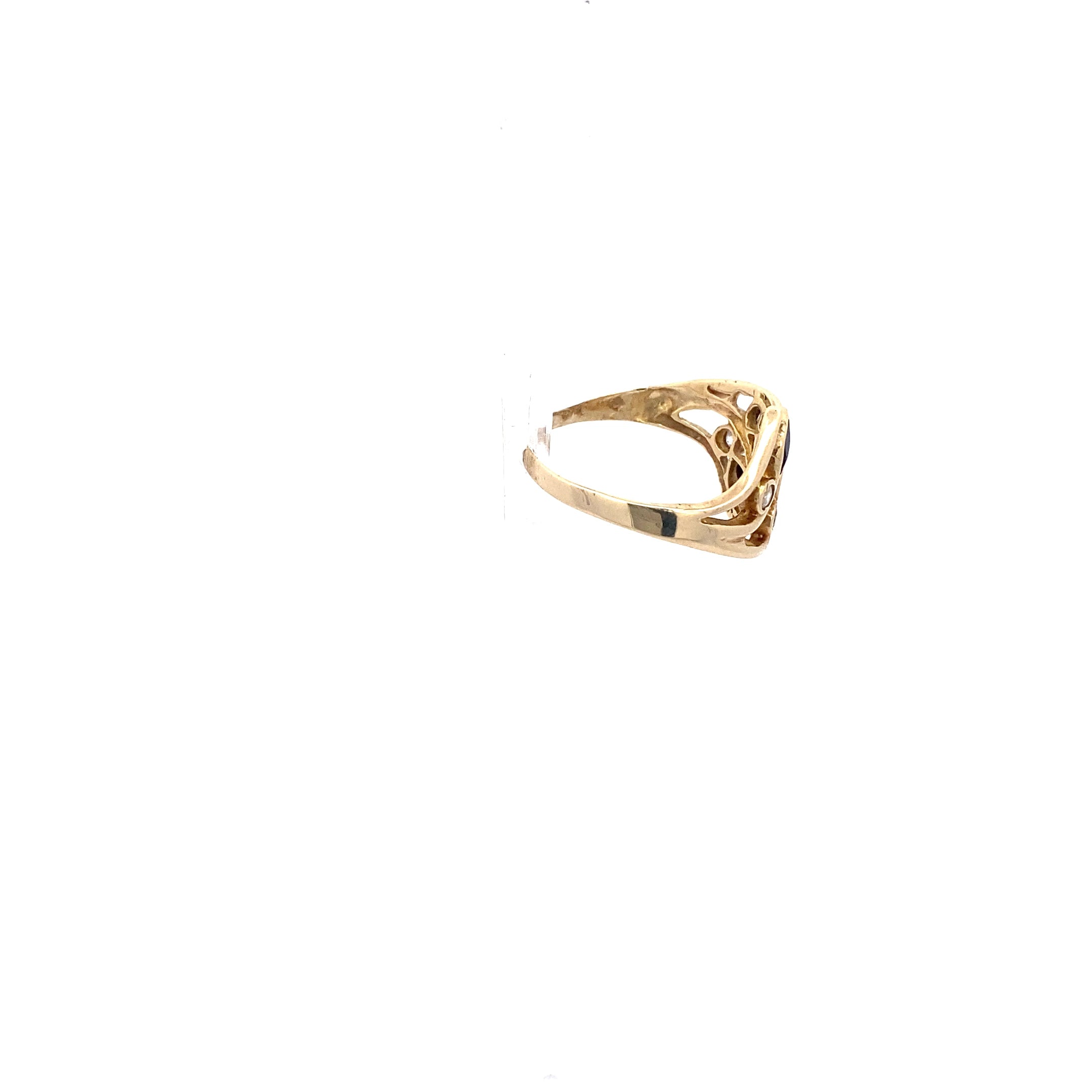 Damenring Gelbgold 585