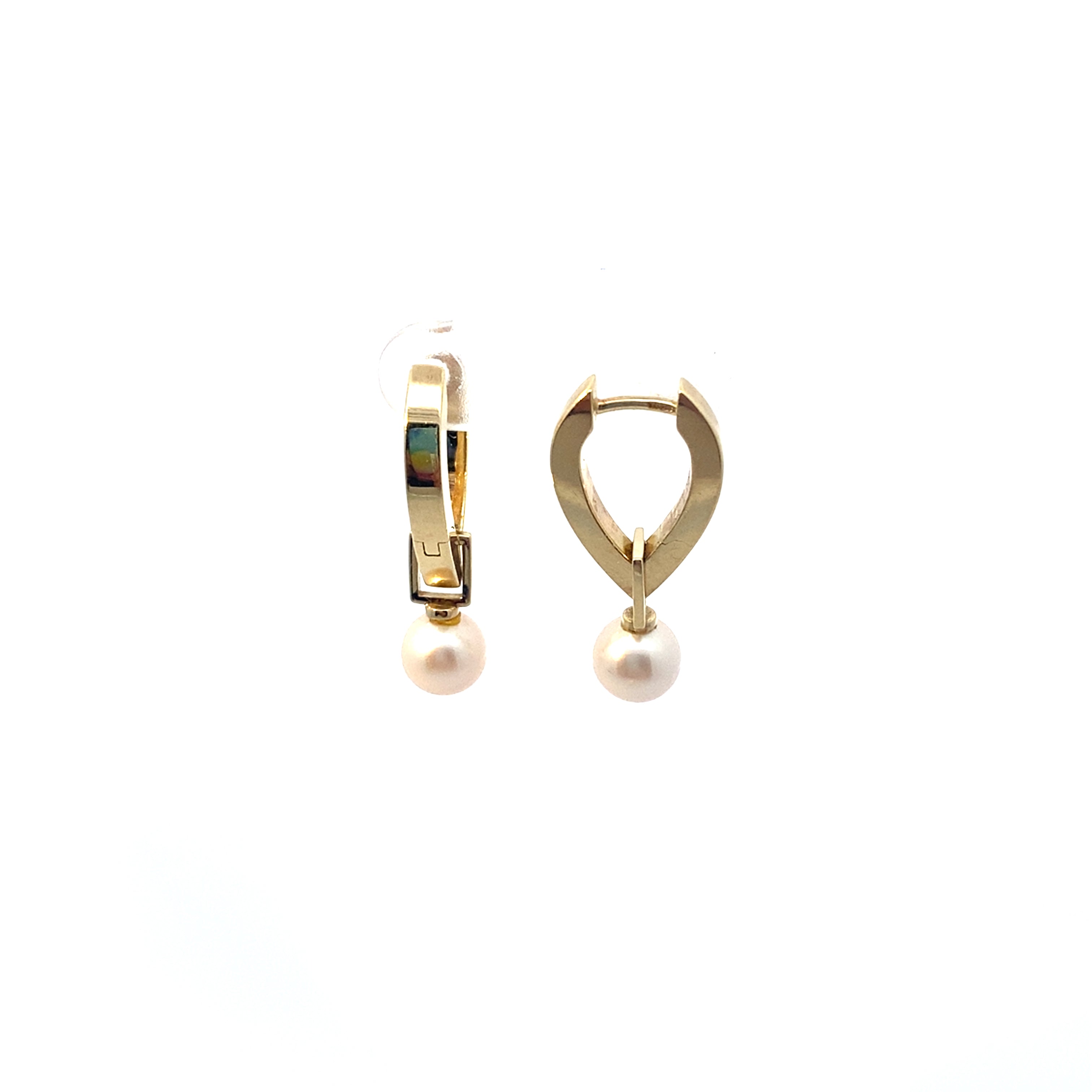 Ohrringe Goldgold 585 / 14kt Perlen