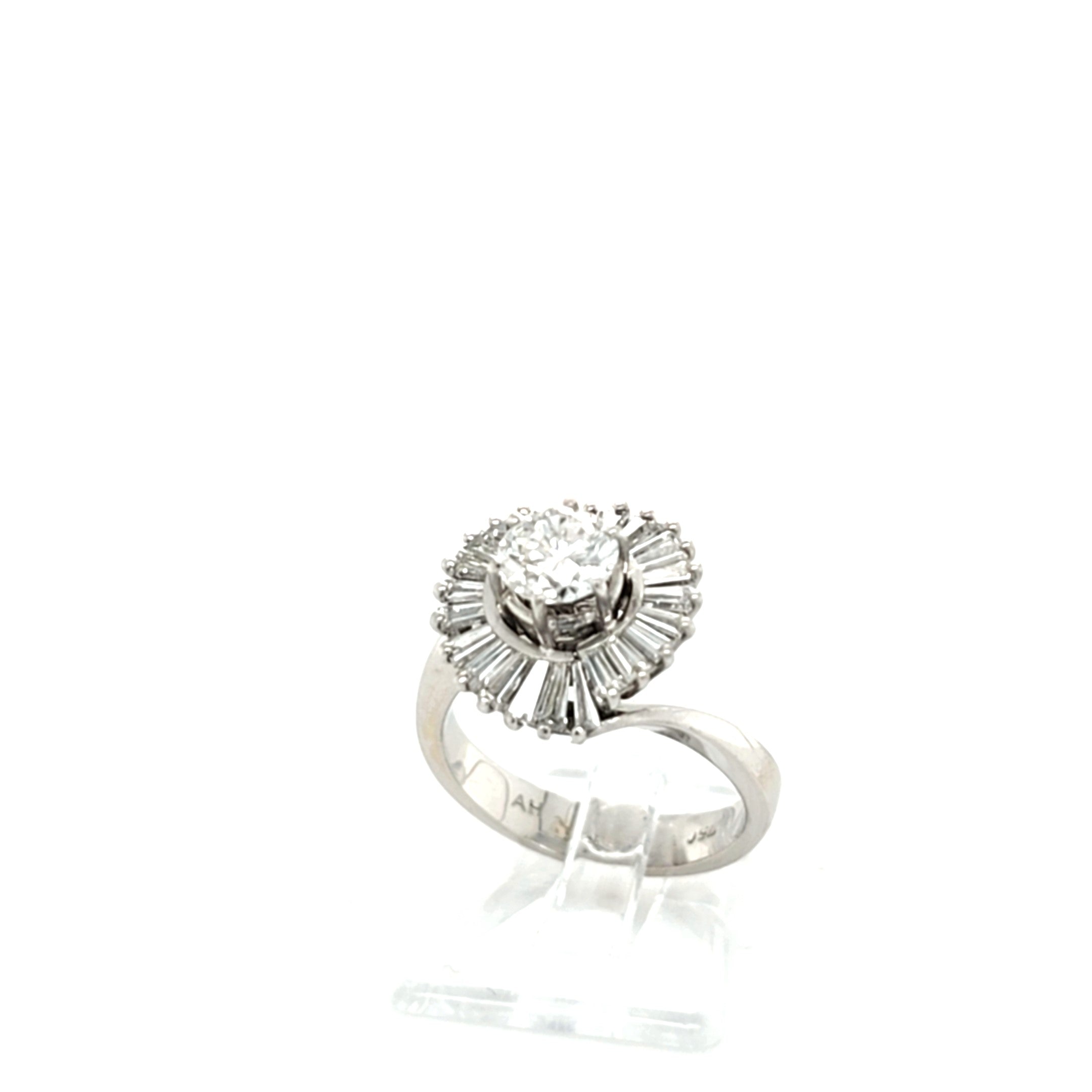 Damen Ring Gold 750 Brillant Diamanten Schmuck