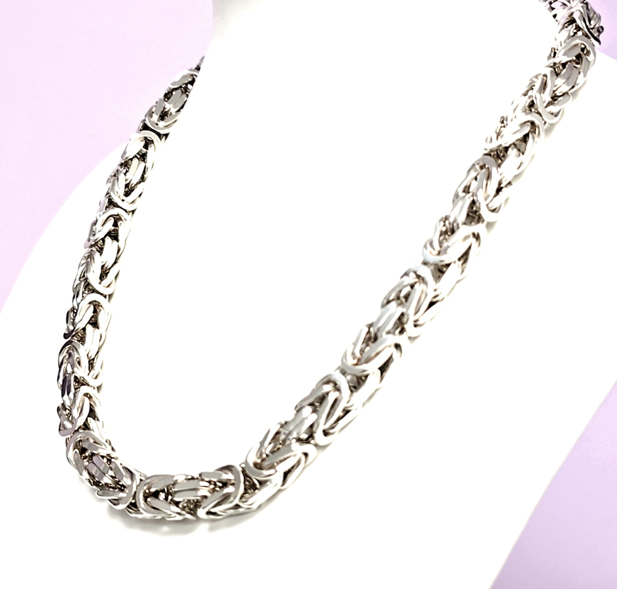 Königskette Sterlingsilber 925 Massiv Geschenk