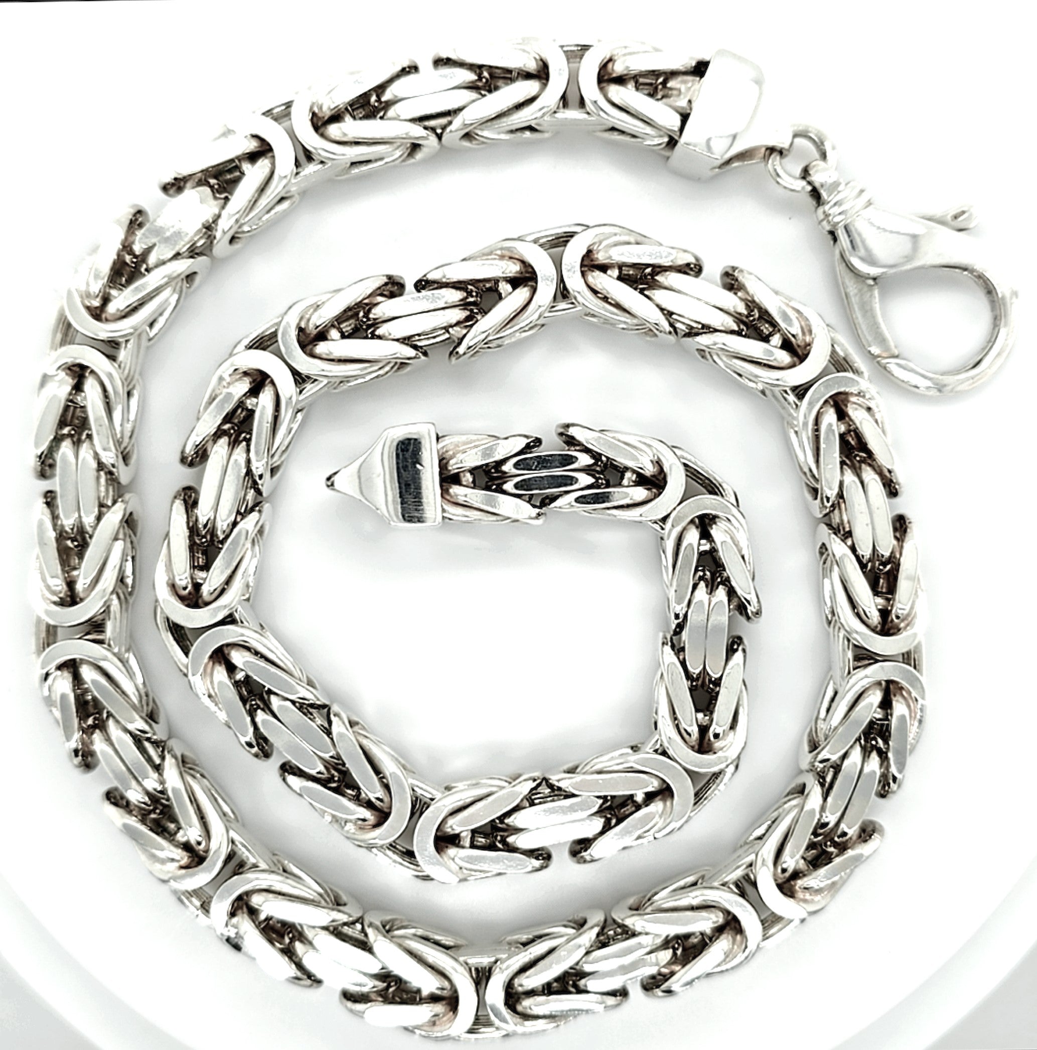 Königskette Sterlingsilber 925 Massiv Geschenk