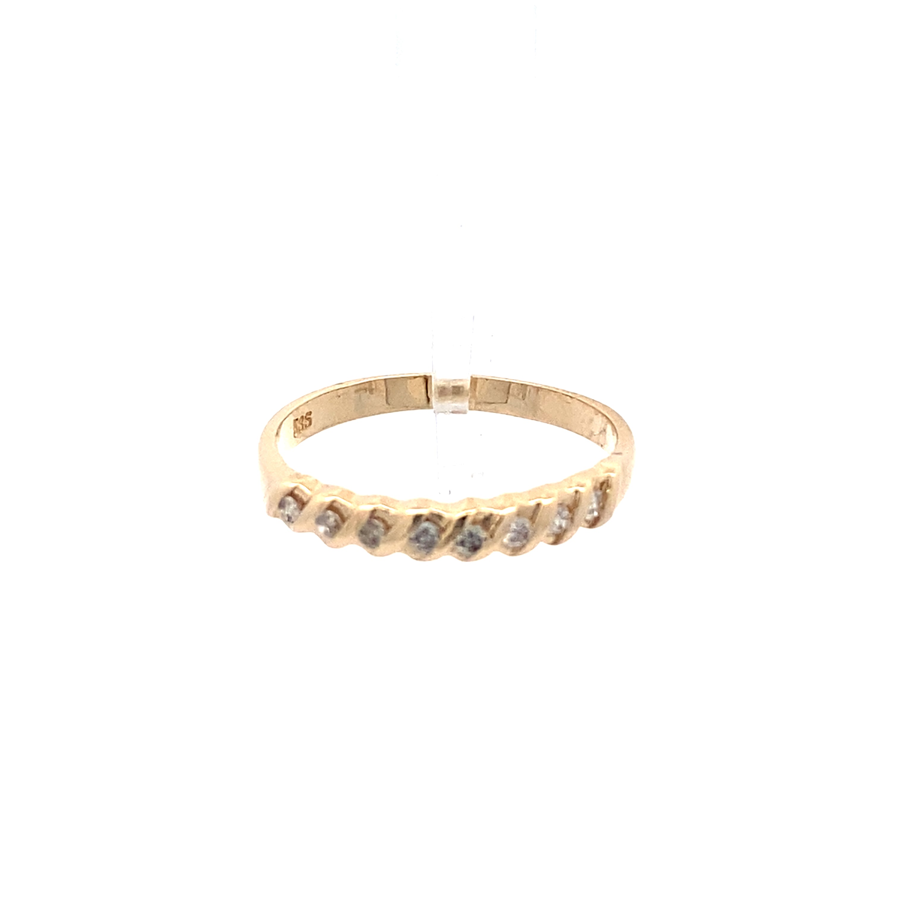 Brillantring Gelbgold 585