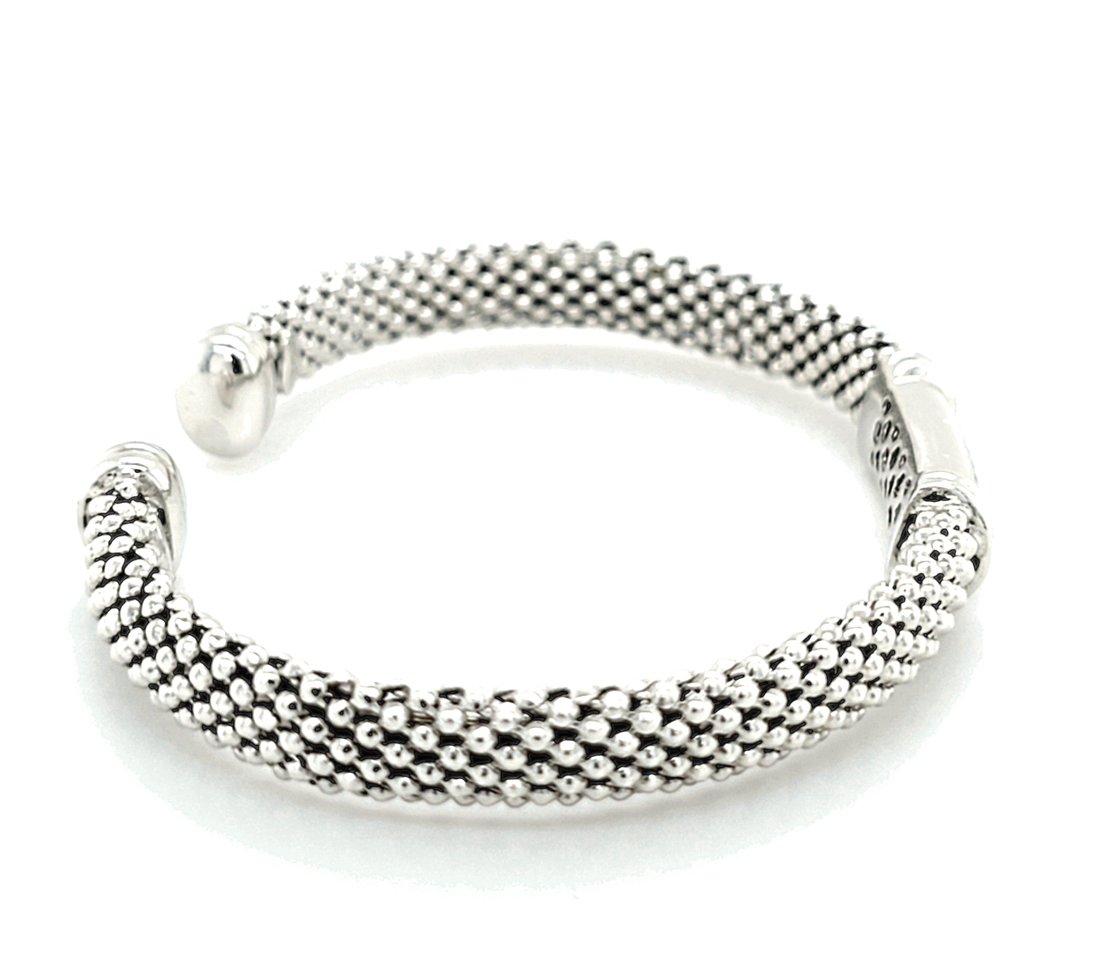 Armspange Silber 925 Zirkonia Damen Flexibel Geschenk