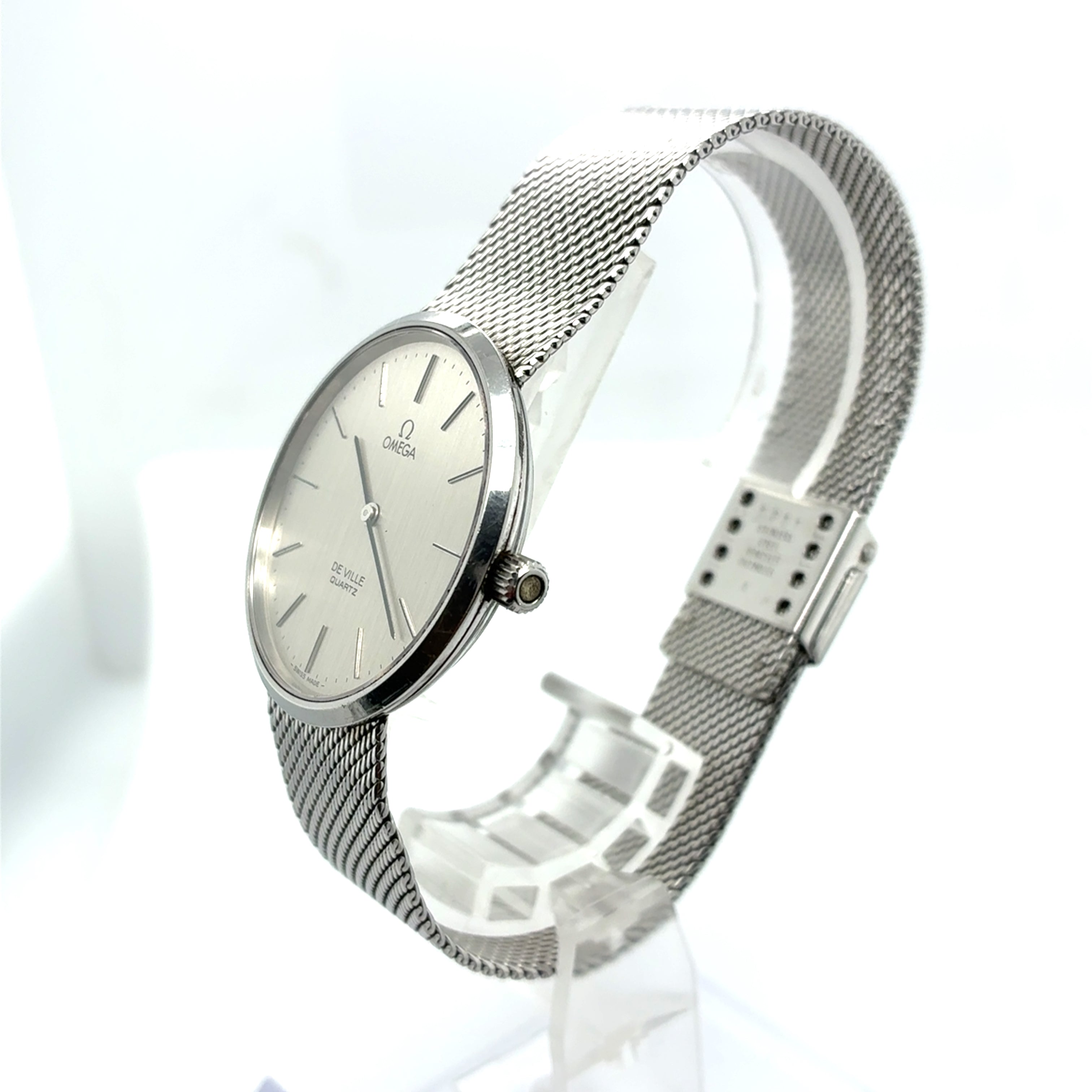 Omega DeVille 34mm Vintage Quarz Milaneseband 208692