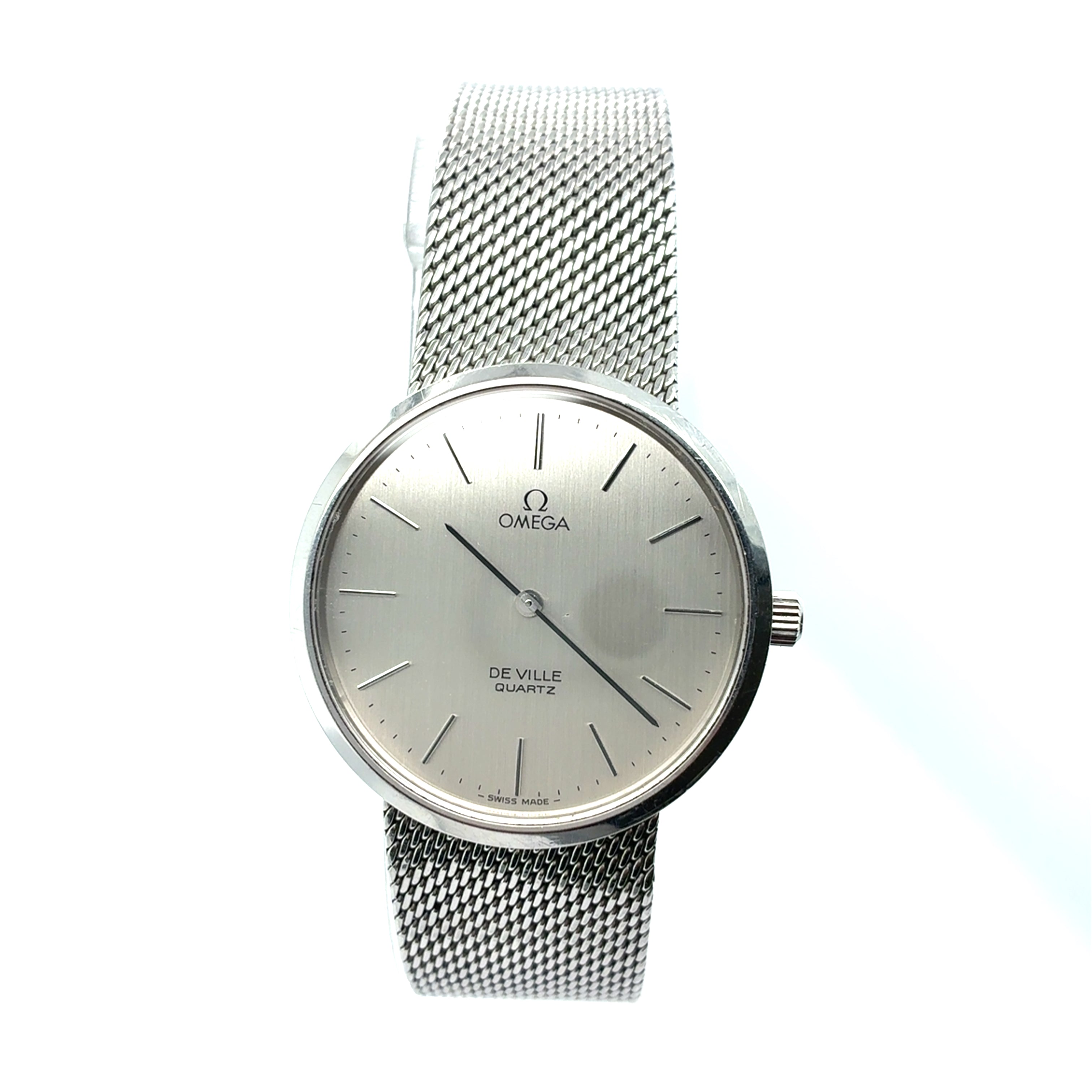 Omega DeVille 34mm Vintage Quarz Milaneseband 208692