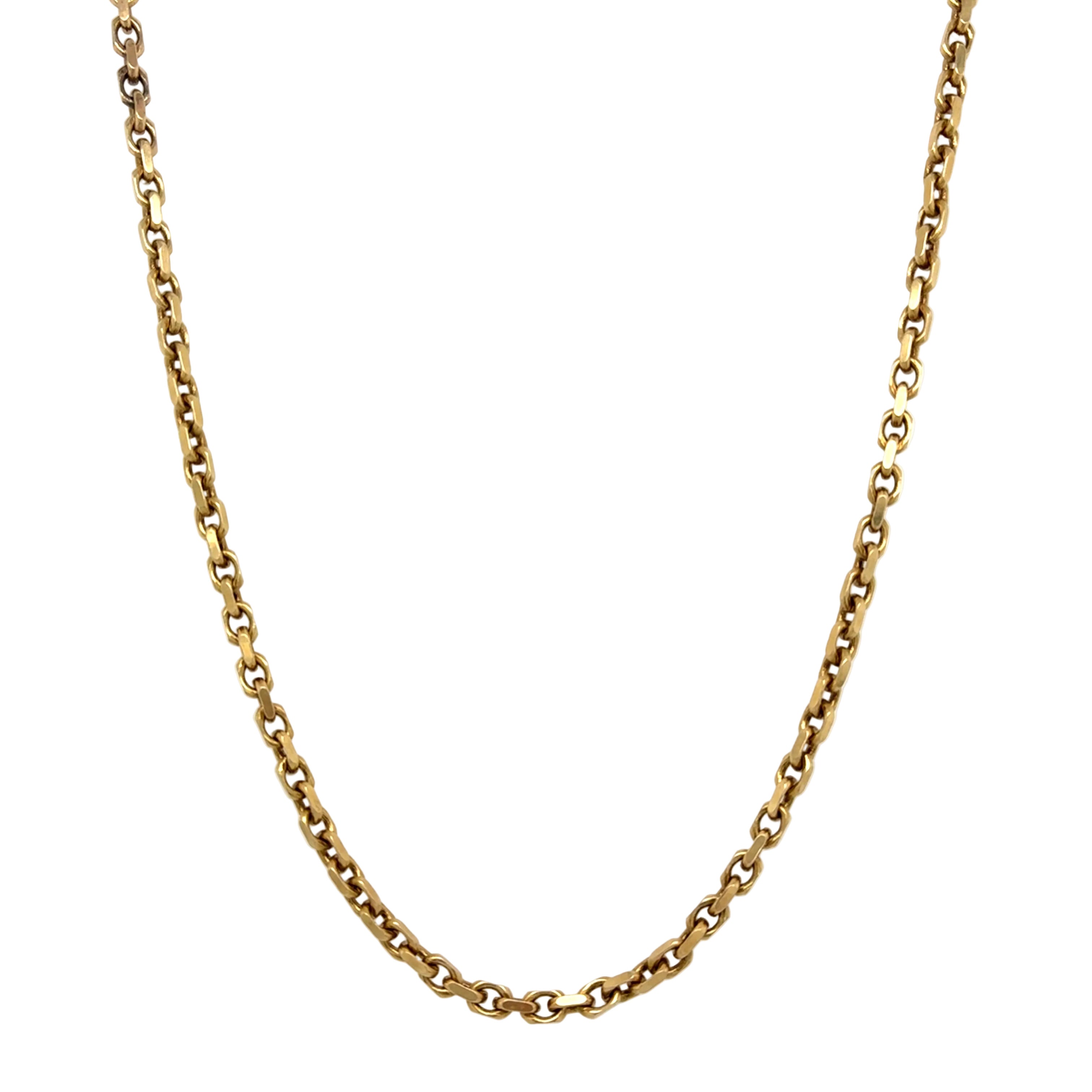 Ankerkette Gold 585 Gelbgold 14kt L:ca.52cm