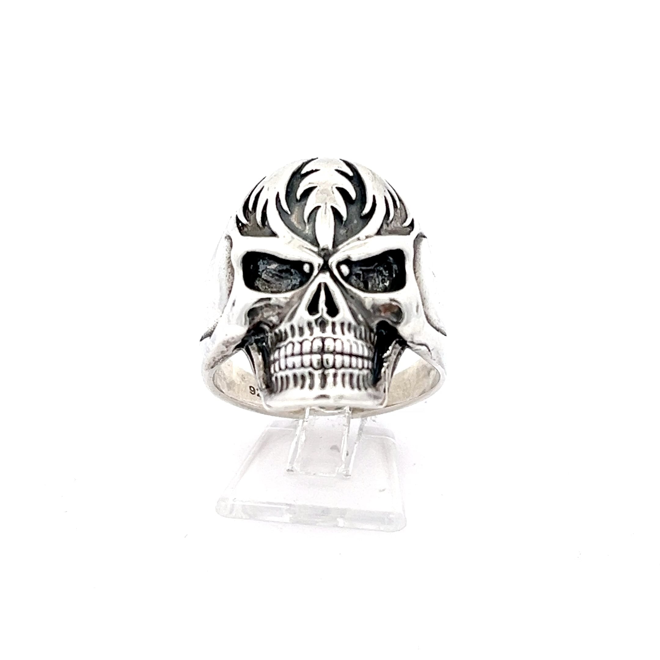 Sterling Silber Ring Totenkopf Skull *62