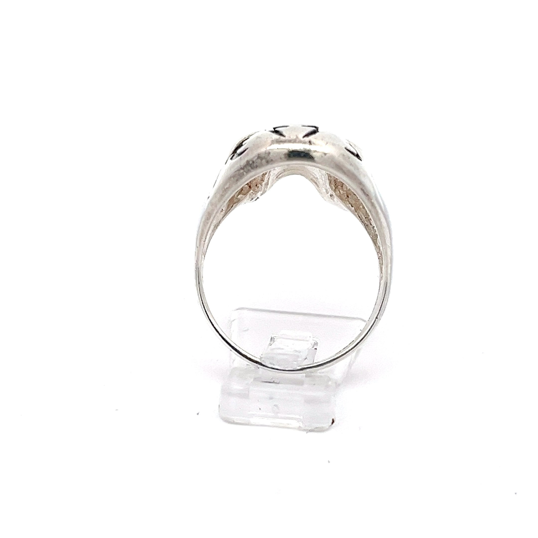 Sterling Silber Ring Totenkopf Skull *62