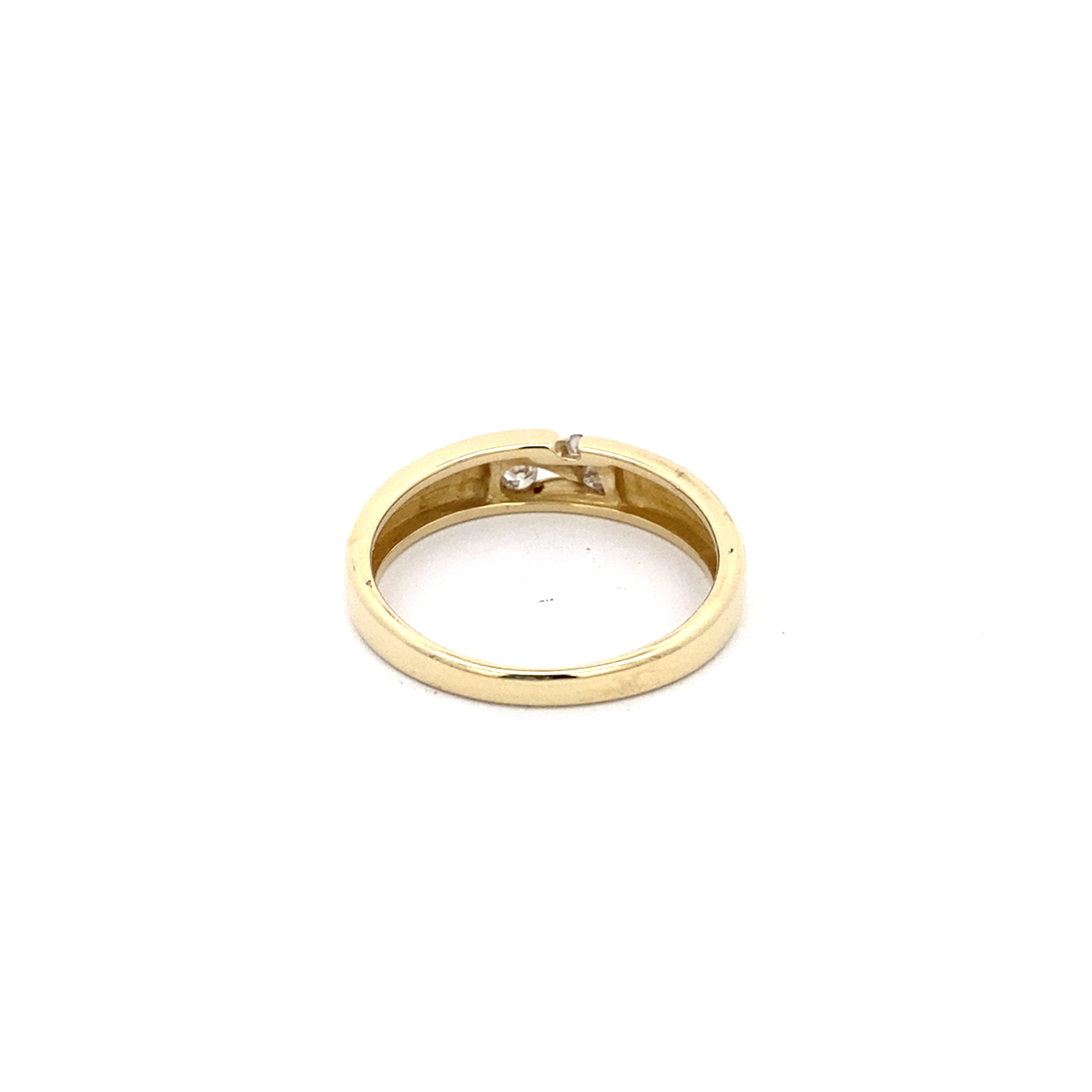 Brillantring Gelbgold 585