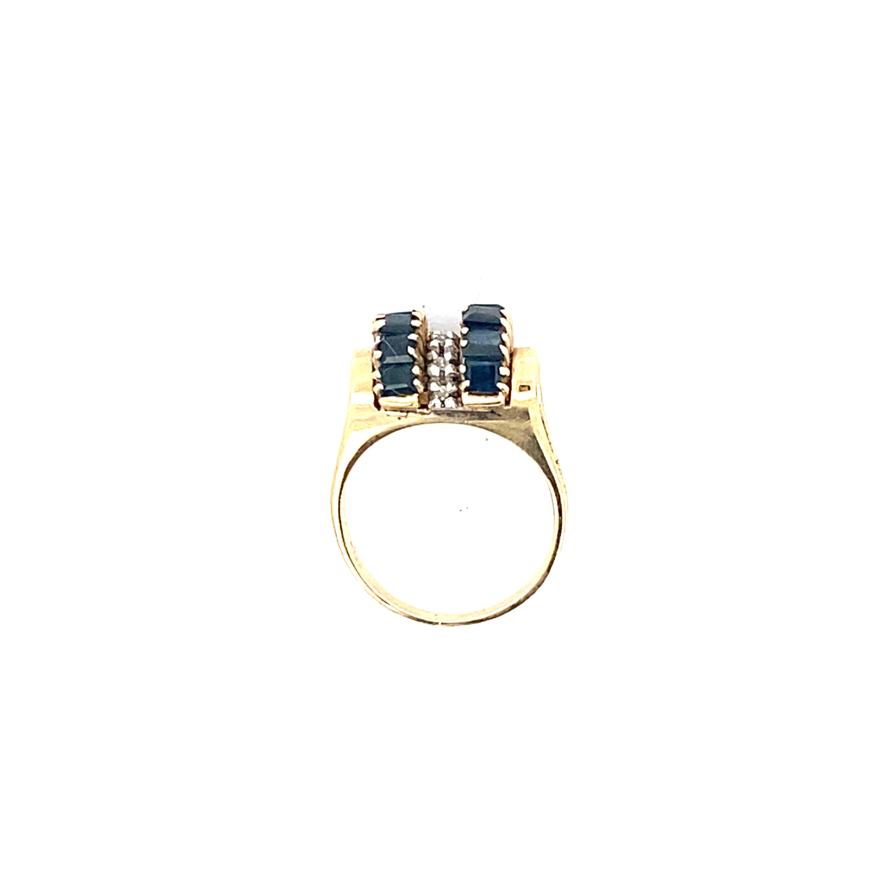Brillantring Gelbgold 585