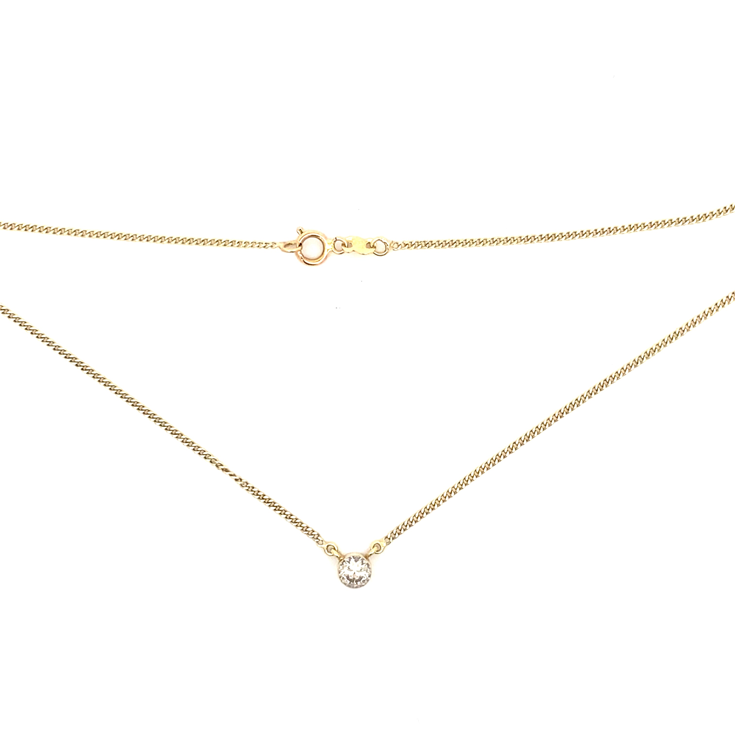 Collier Gelbgold 585